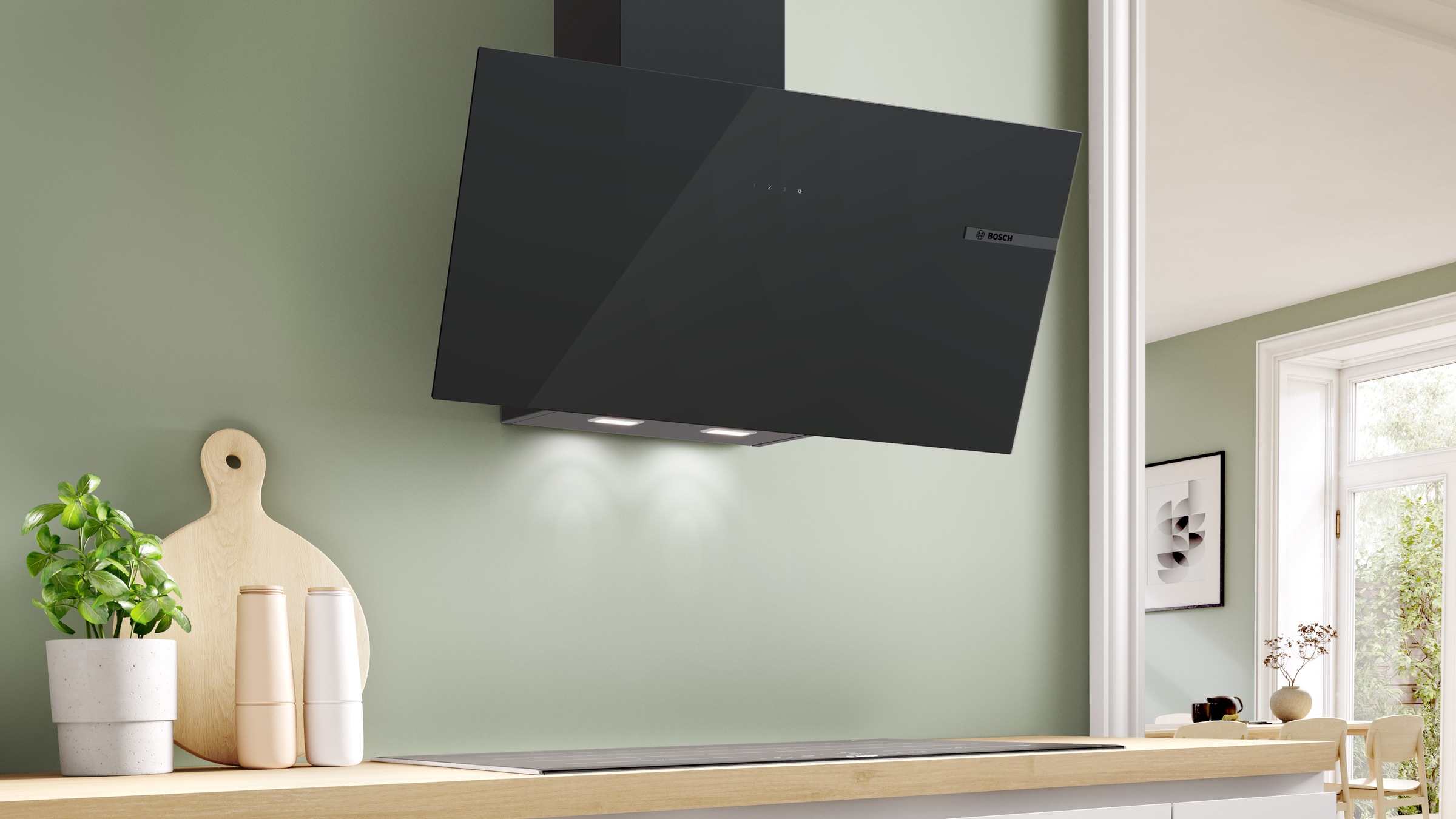 BOSCH Kopffreihaube »DWK85DF61« Serie Serie 4