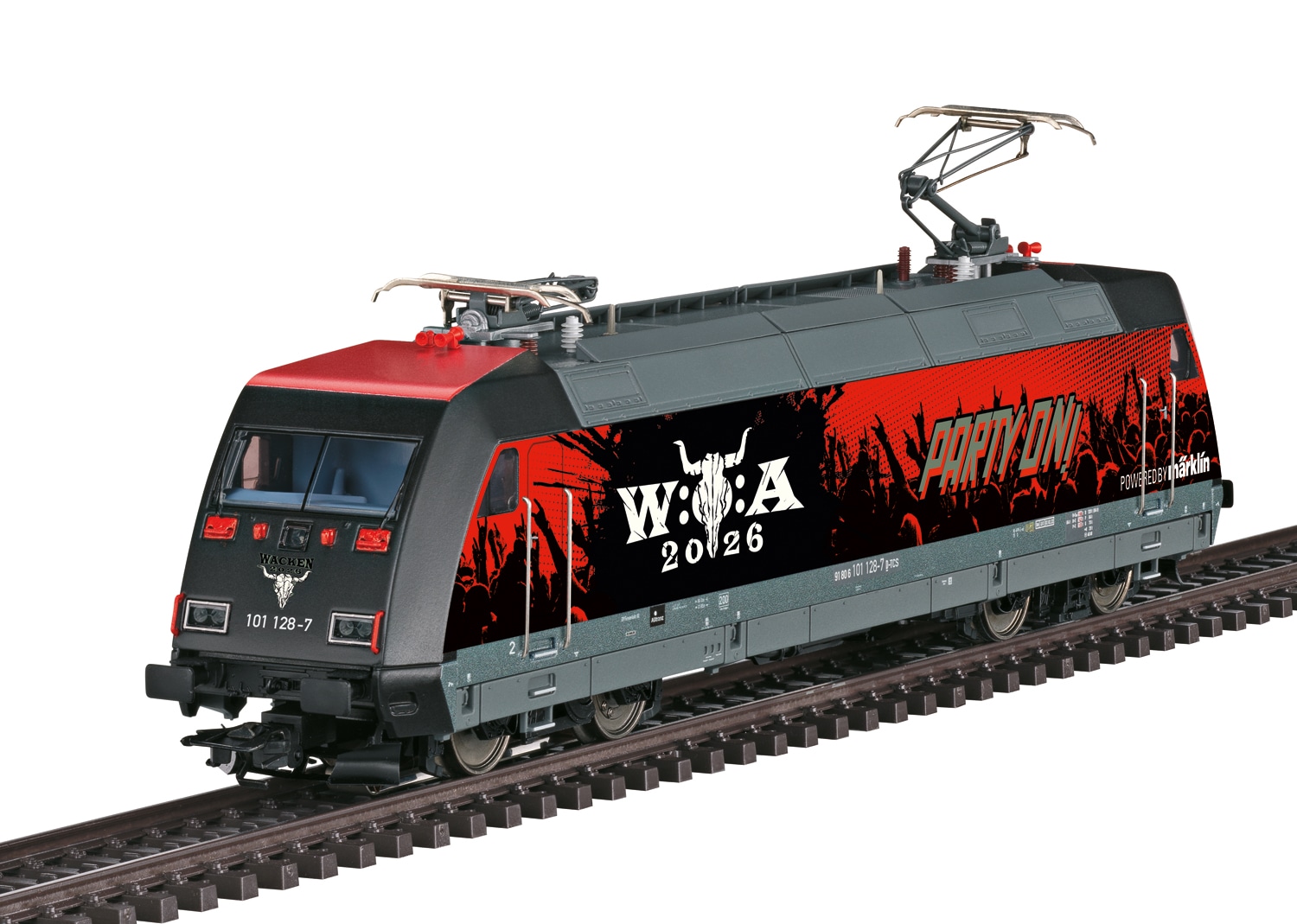 Märklin Elektrolokomotive »Elektrolokomotive Baureihe 101 WOA - 39476« mit Lichr & Sound