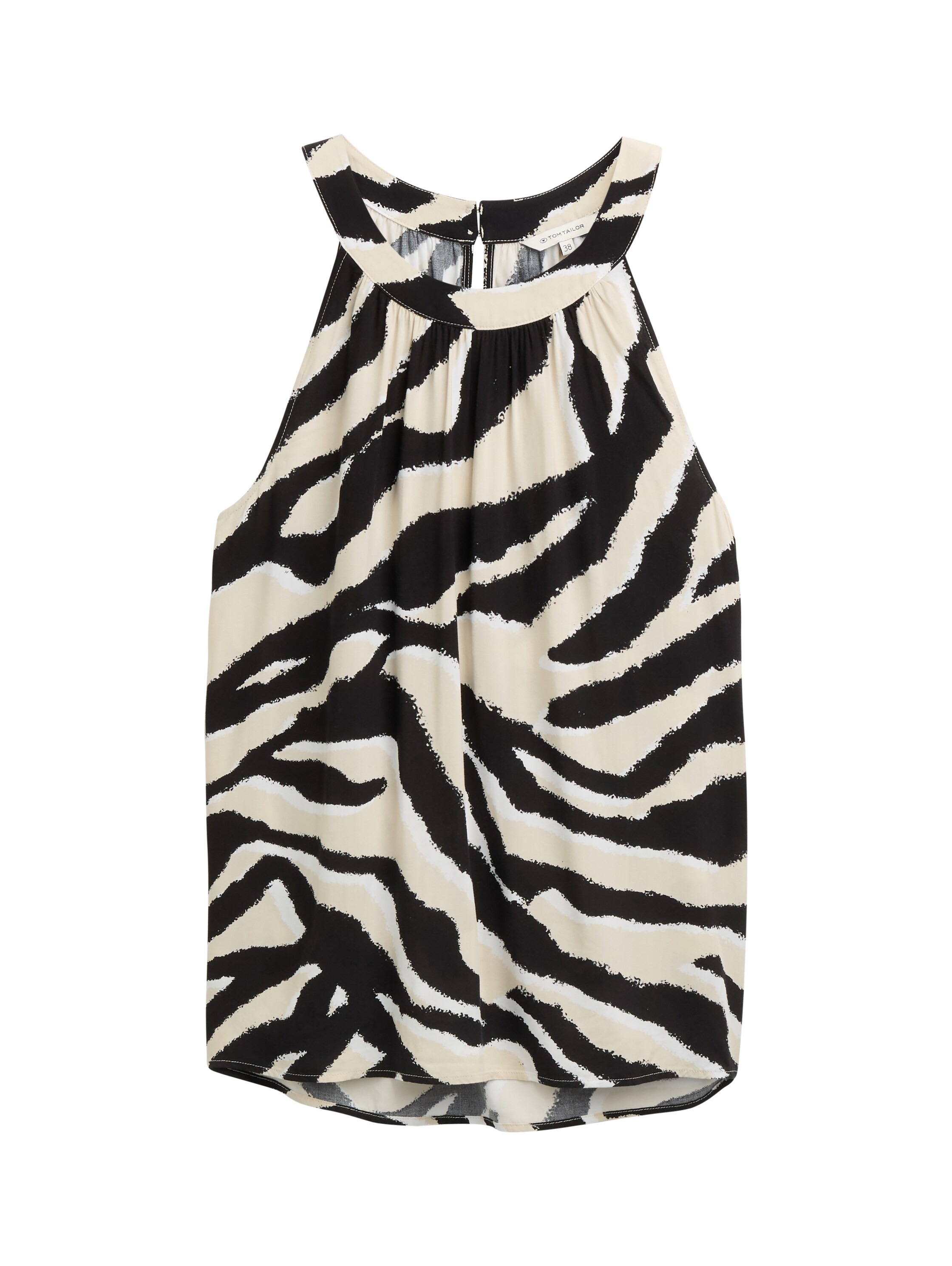 TOM TAILOR Blusentop, mit Neckholder Ausschnitt