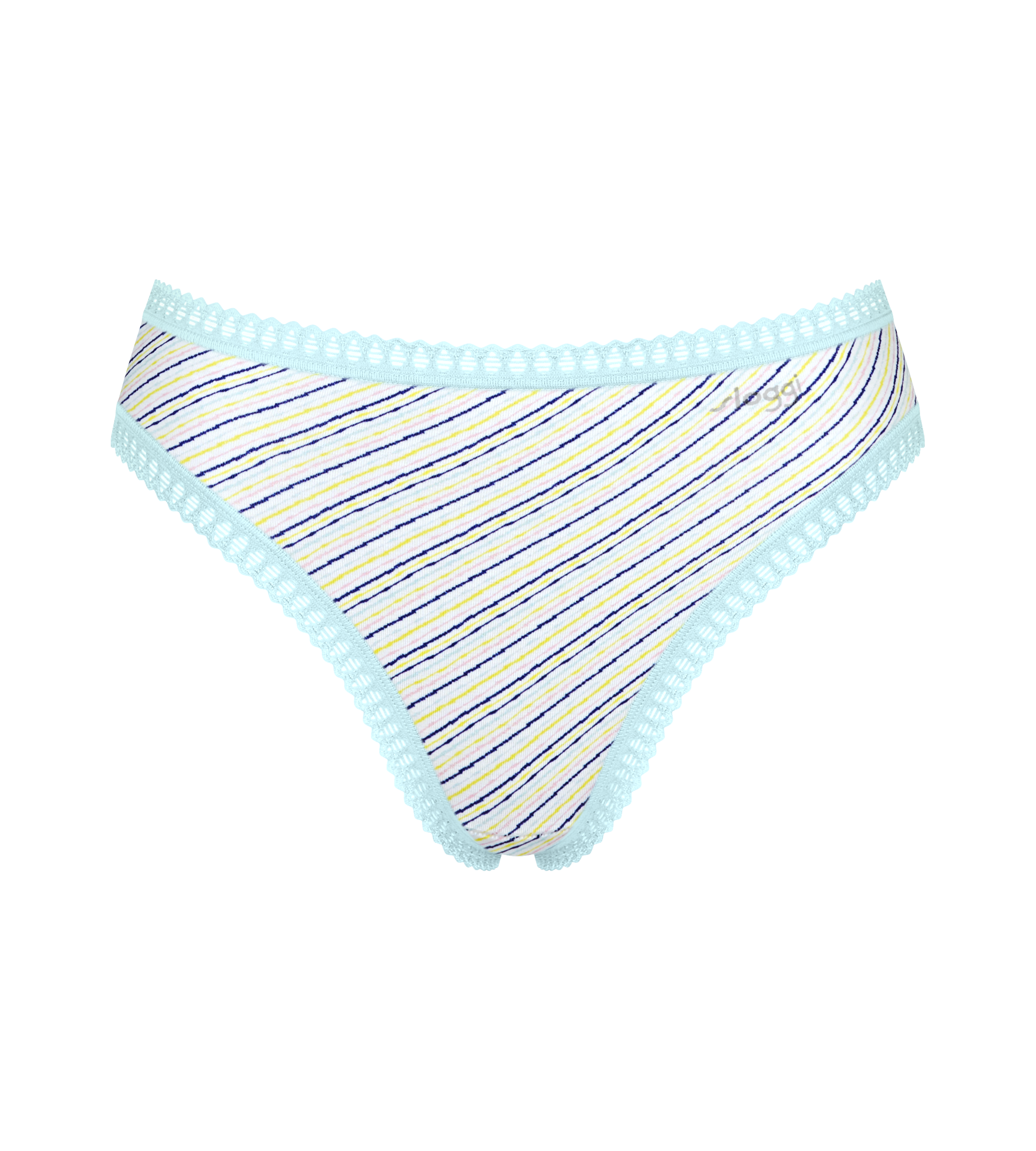sloggi Slip »GO Crush High leg C3P« 3er Pack,  mit Spitzendetails