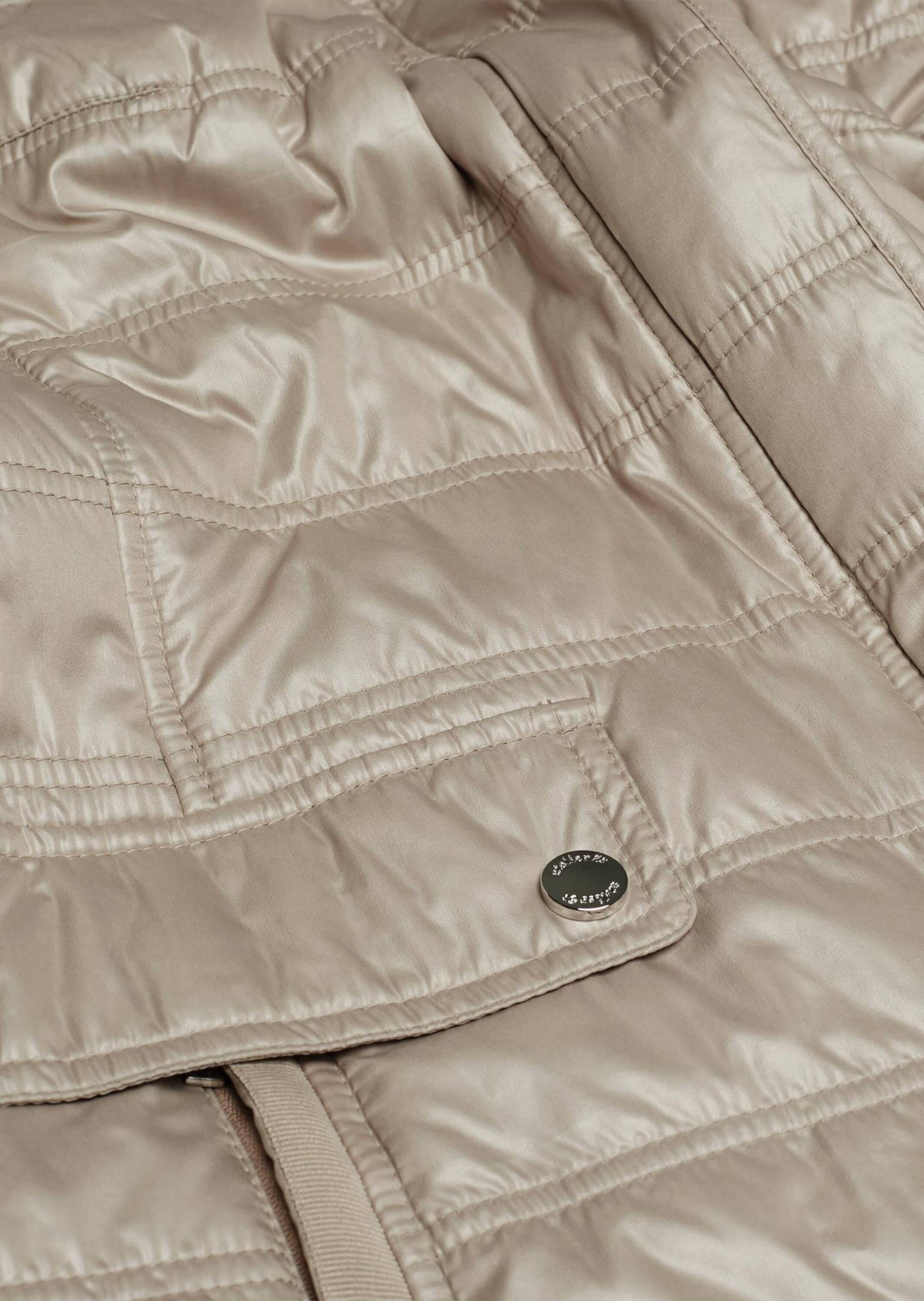 GOLDNER Steppjacke »Leichte Steppjacke mit vielen Details« mit Ripsbändern an den Taschen