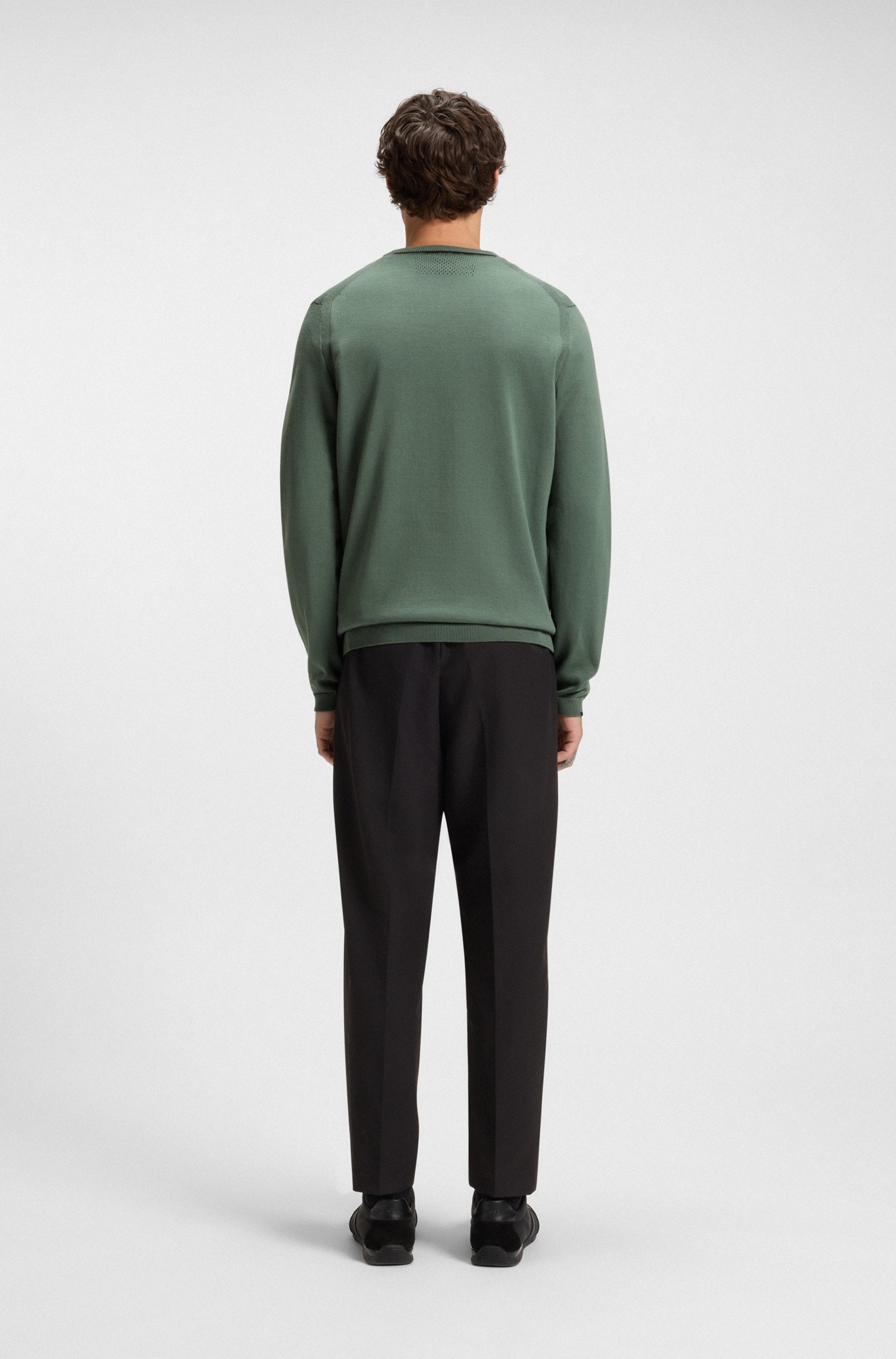 BOSS GREEN Rundhalspullover »K Ever-X CN«