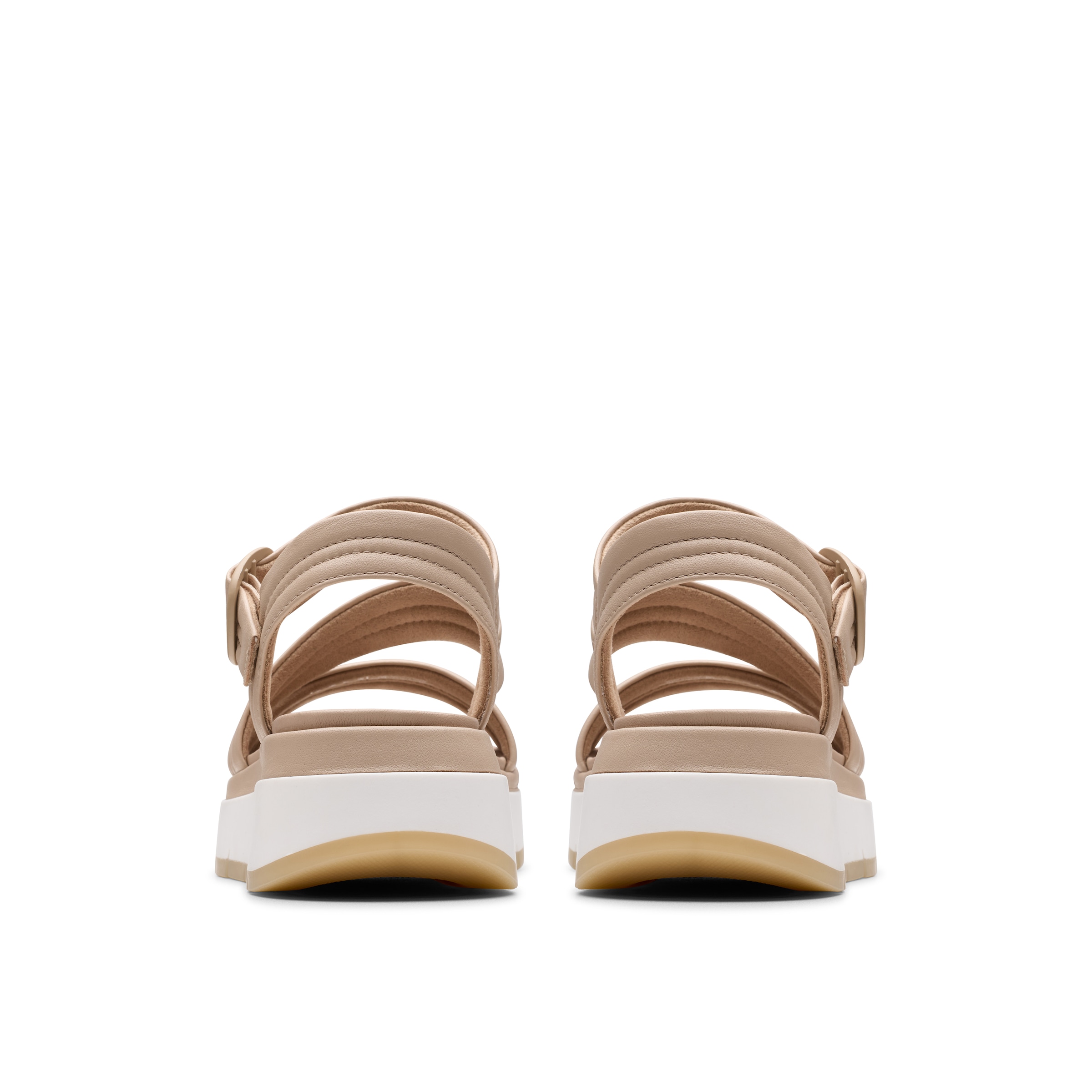 Clarks Sandale »Tuscan Strap«, Sandalette, Flats, Sommerschuh mit Plateausohle
