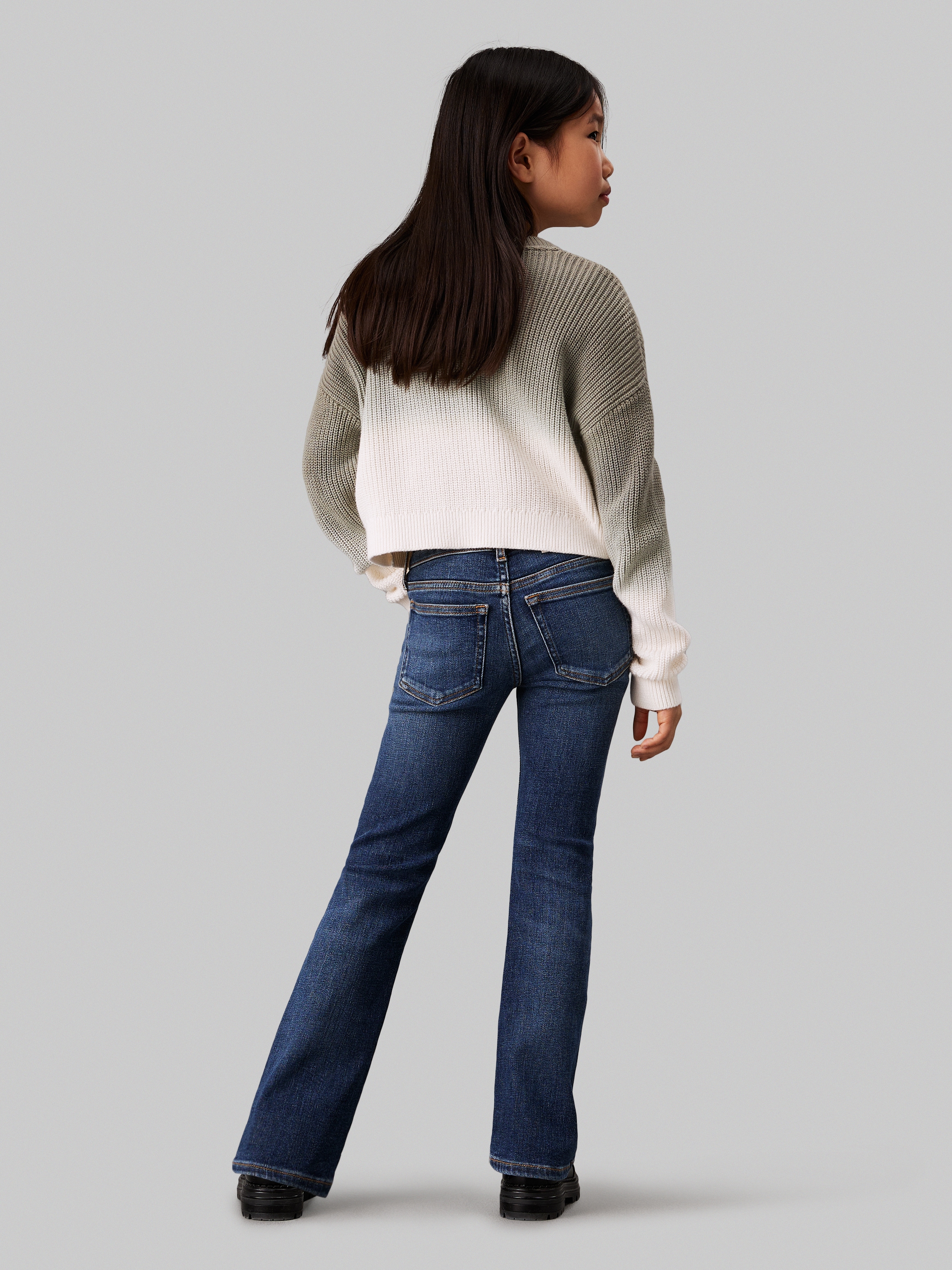 Calvin Klein Jeans Schlagjeans »MR FLARE DARK BLUE DENIM«, für Kinder bis 16 Jahre