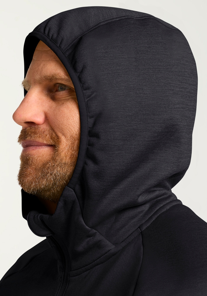 Jack Wolfskin Fleecejacke »PEAK DISTRICT HOODED FZ M« mit Kapuze