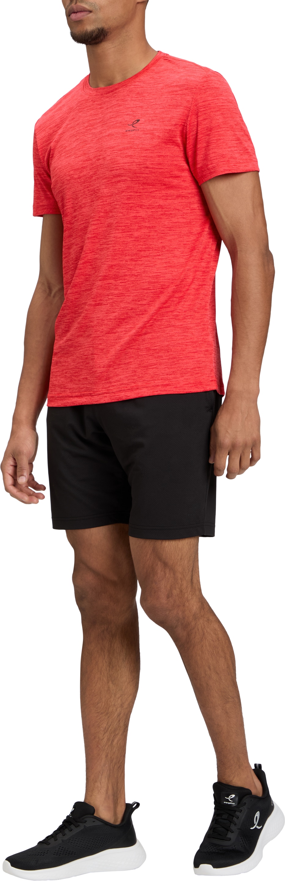 Energetics T-Shirt »He.-T-Shirt Telly II SS M« mit Rundhalsausschnitt, Kurzarmdesign, aus Polyester, normaler Schnitt
