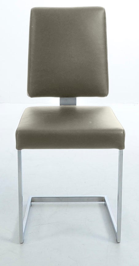 K+W Komfort & Wohnen Freischwinger, Leder Longlife BRONCO, stabiles Hochkantgestell, in Leder oder Microfaser