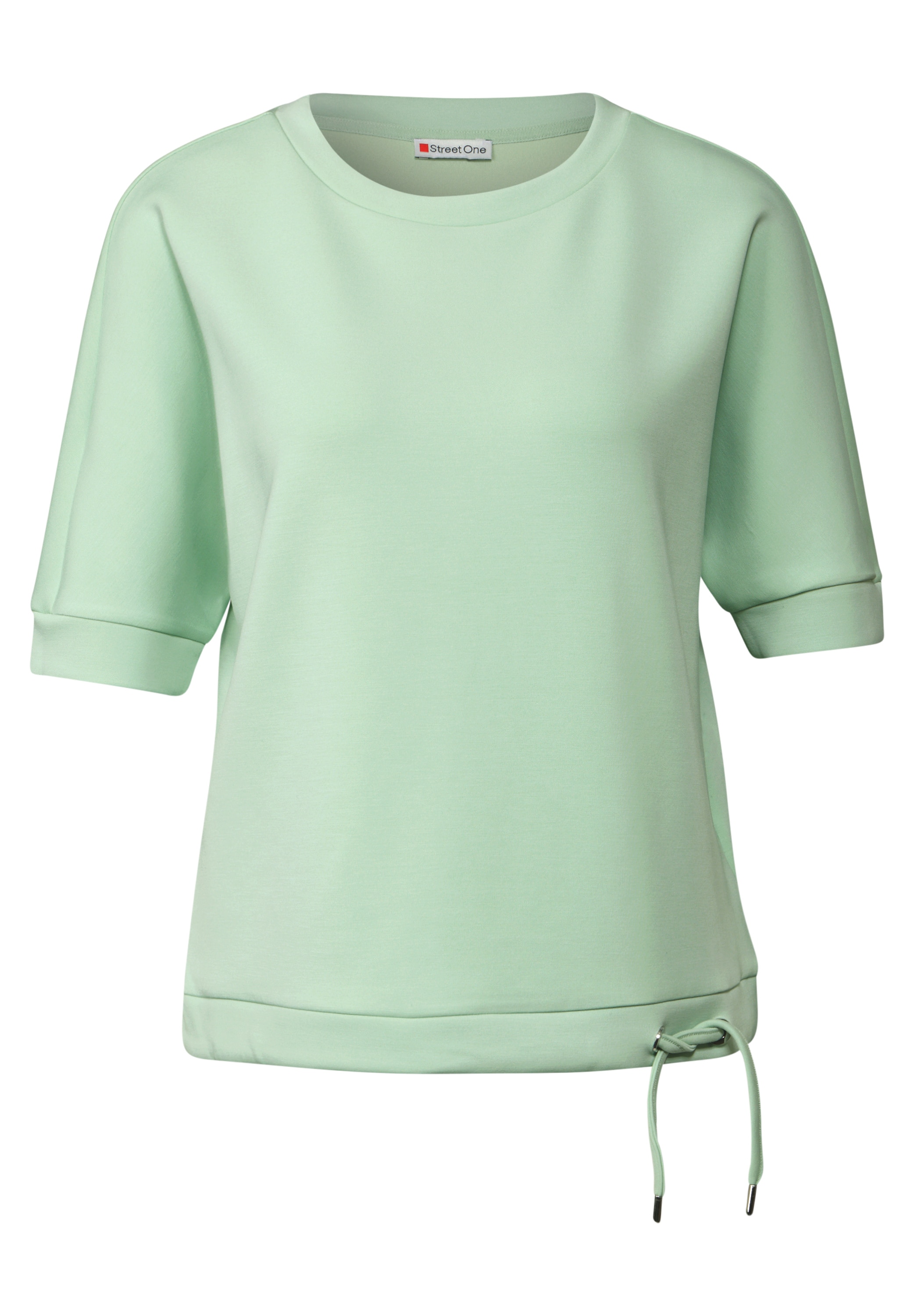 STREET ONE Sweatshirt, mit Tunnelzug am Saum