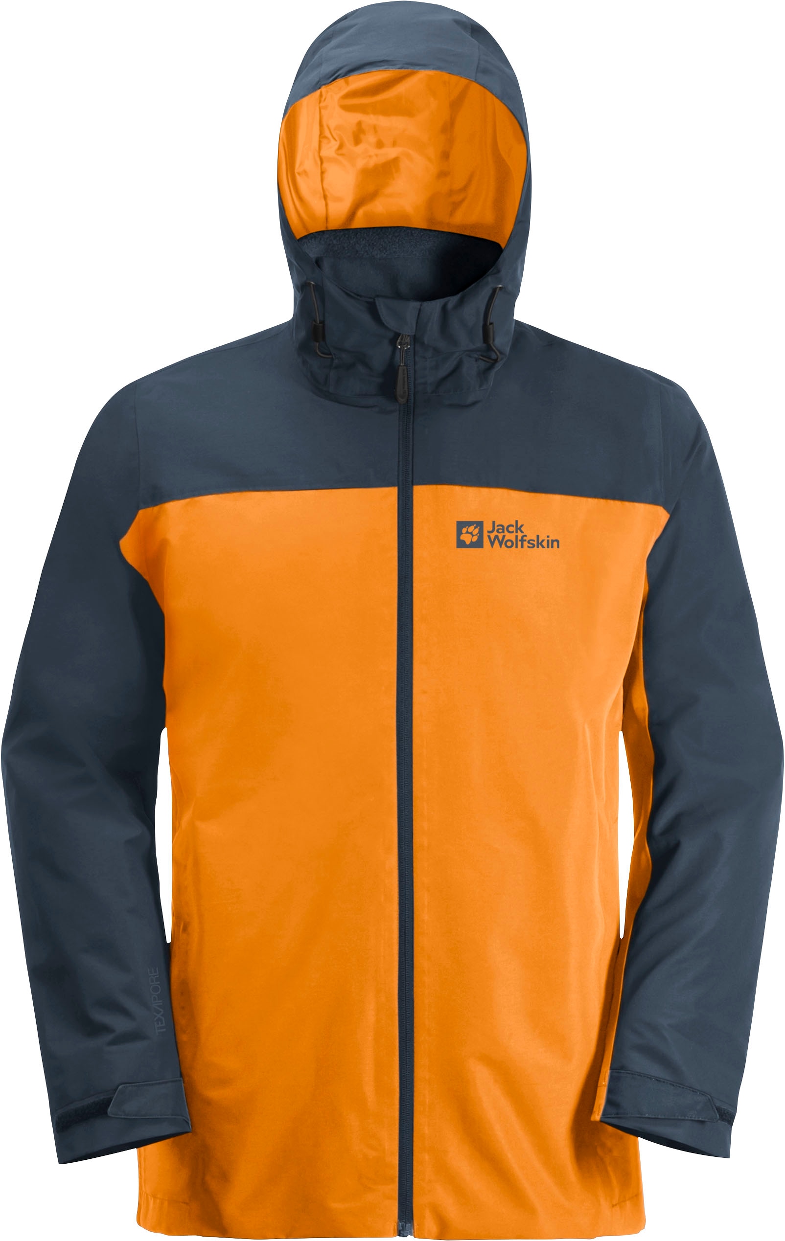 Jack Wolfskin 3-in-1-Funktionsjacke »TAUBENBERG 3IN1 JKT M«, mit Kapuze, Wasserabweisenden Reißverschlüssen, Wasserdicht, Atmungsaktiv