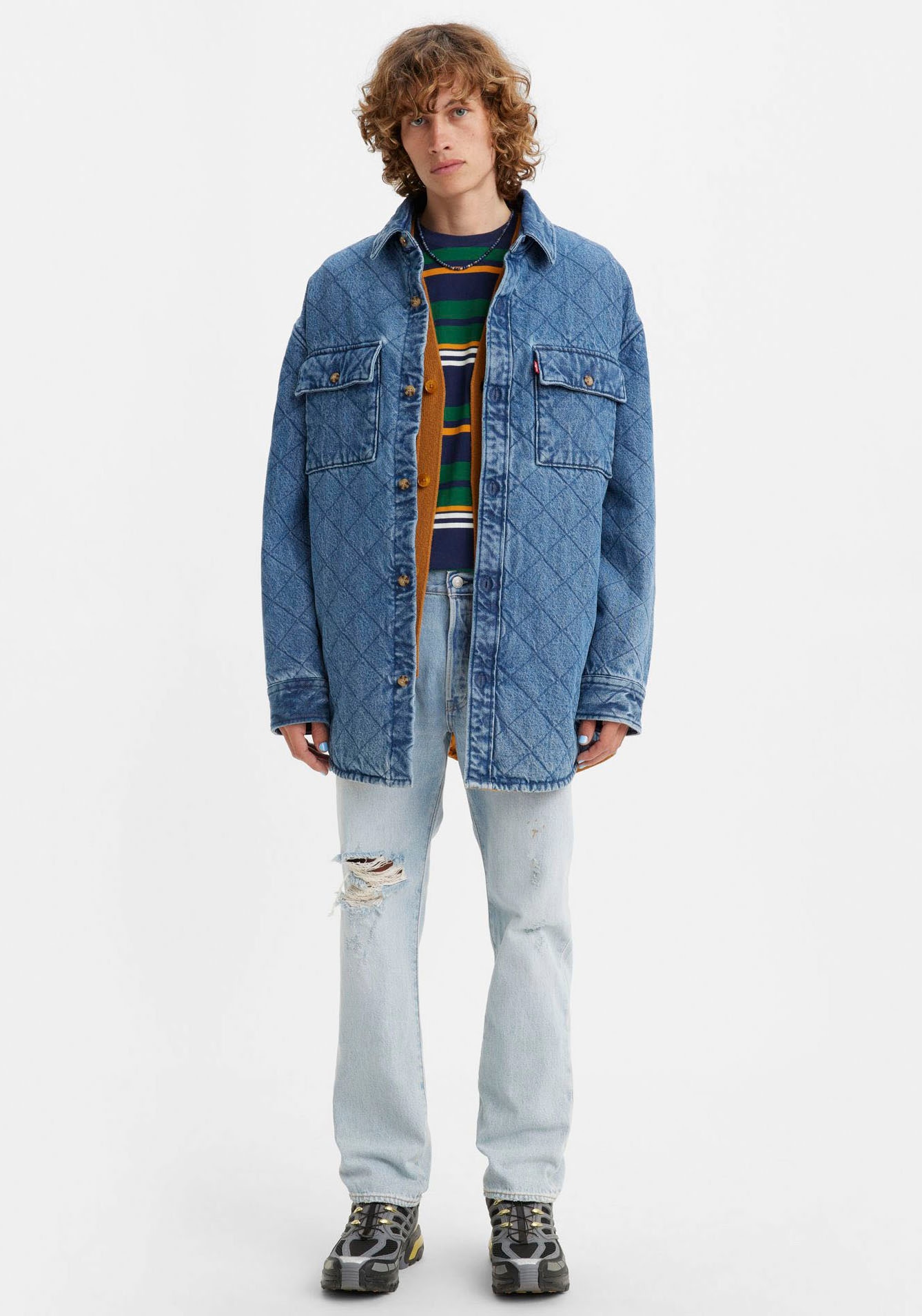 Levi's® Destroyed-Jeans »501 VI'S ORIG«, mit Markenlabel
