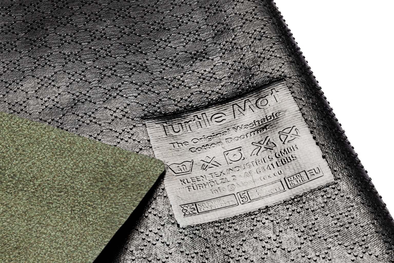 Turtle Mat Fußmatte »Sage Green«, rechteckig, 8 mm Höhe