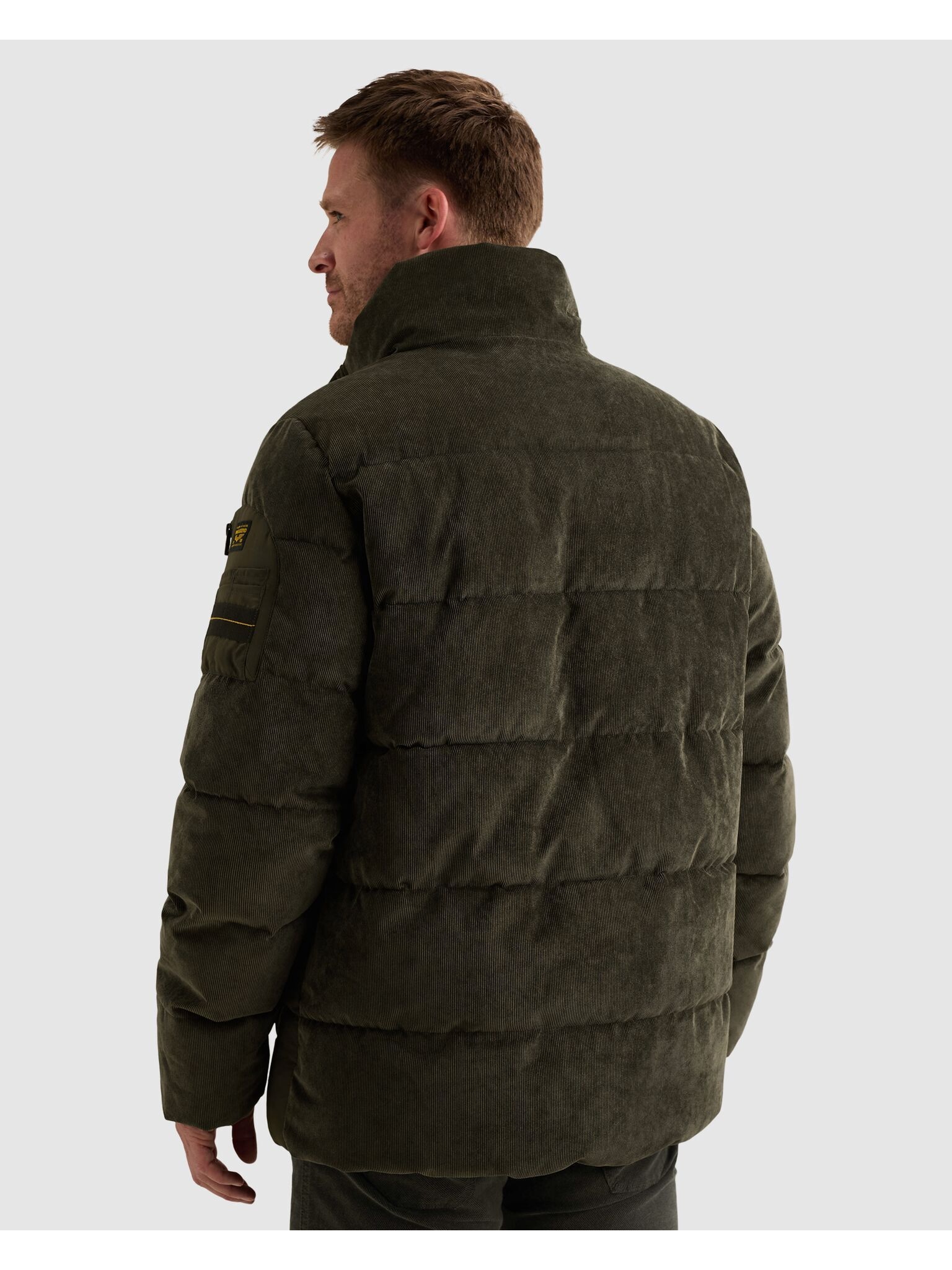 PME LEGEND Winterjacke »GOBBLER Mix fabrics« ohne Kapuze wasserabweisender Materialmix sorgt für zusätzliche Struktur