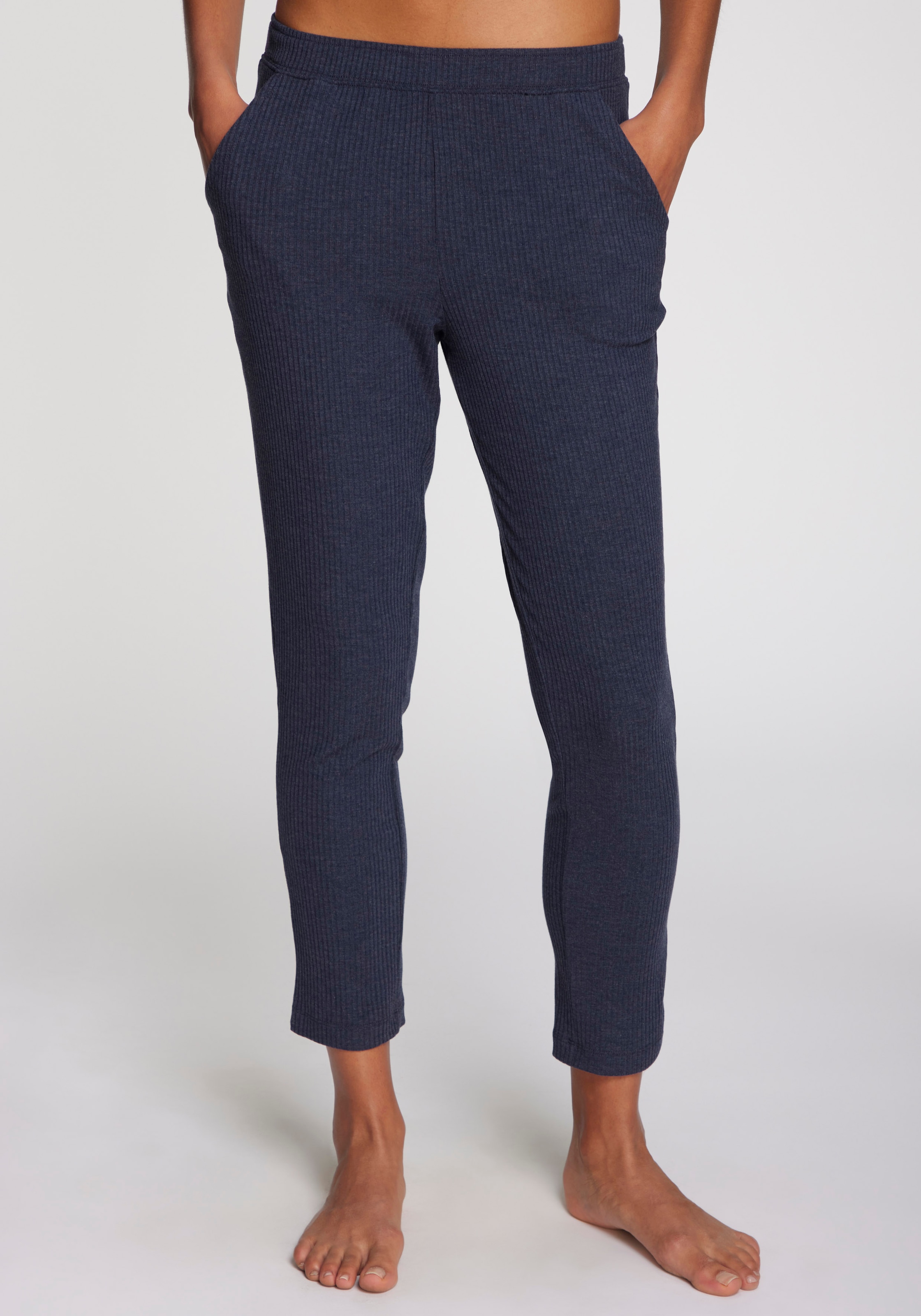 s.Oliver Pyjamahose  aus weicher Rippqualität