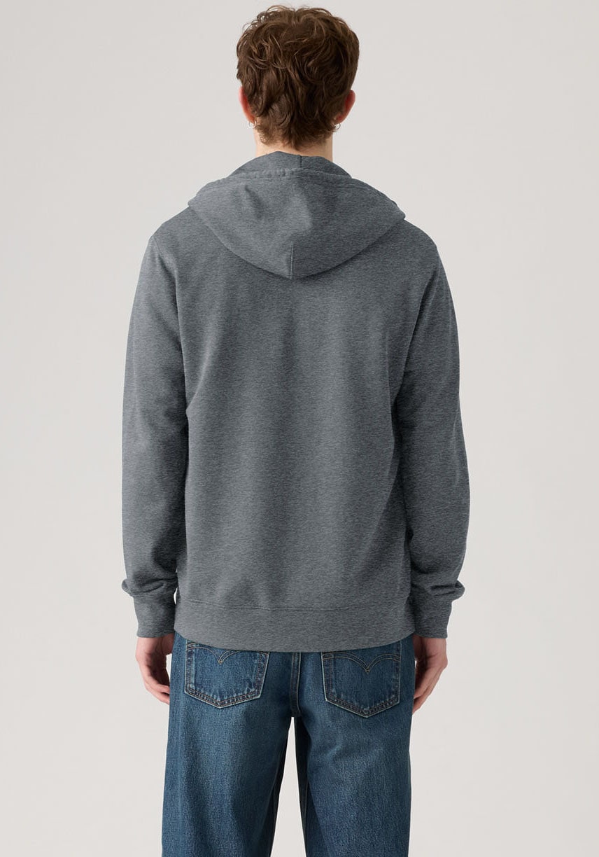 Levi's® Kapuzensweatjacke »NEW ORIGINAL ZIP UP« mit Logo-Stickerei und Kängurutasche