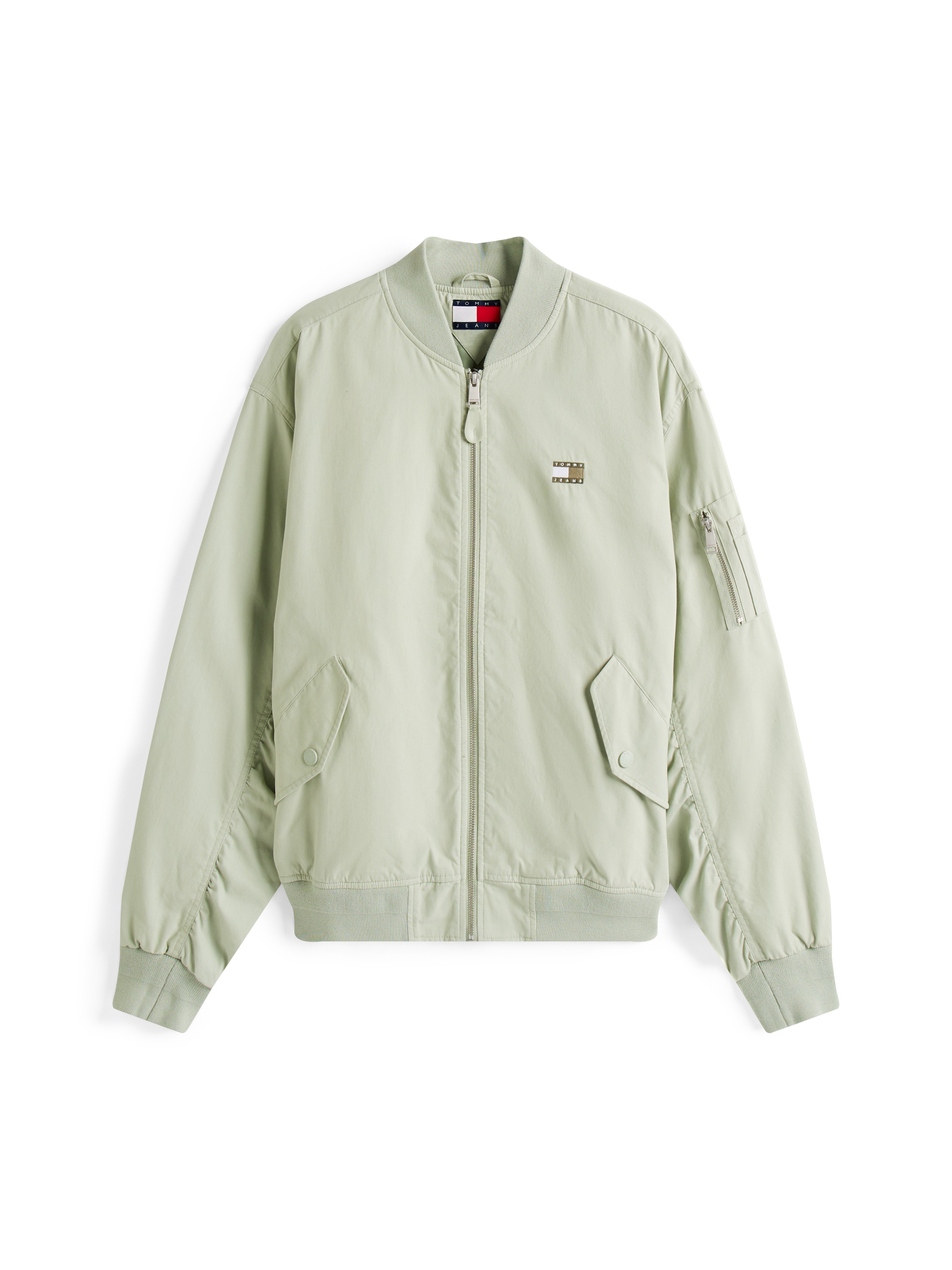 Tommy Jeans Bomberjacke »TJM COTTON BOMBER JACKET«, ohne Kapuze, Mit Rundhalsausschnitt