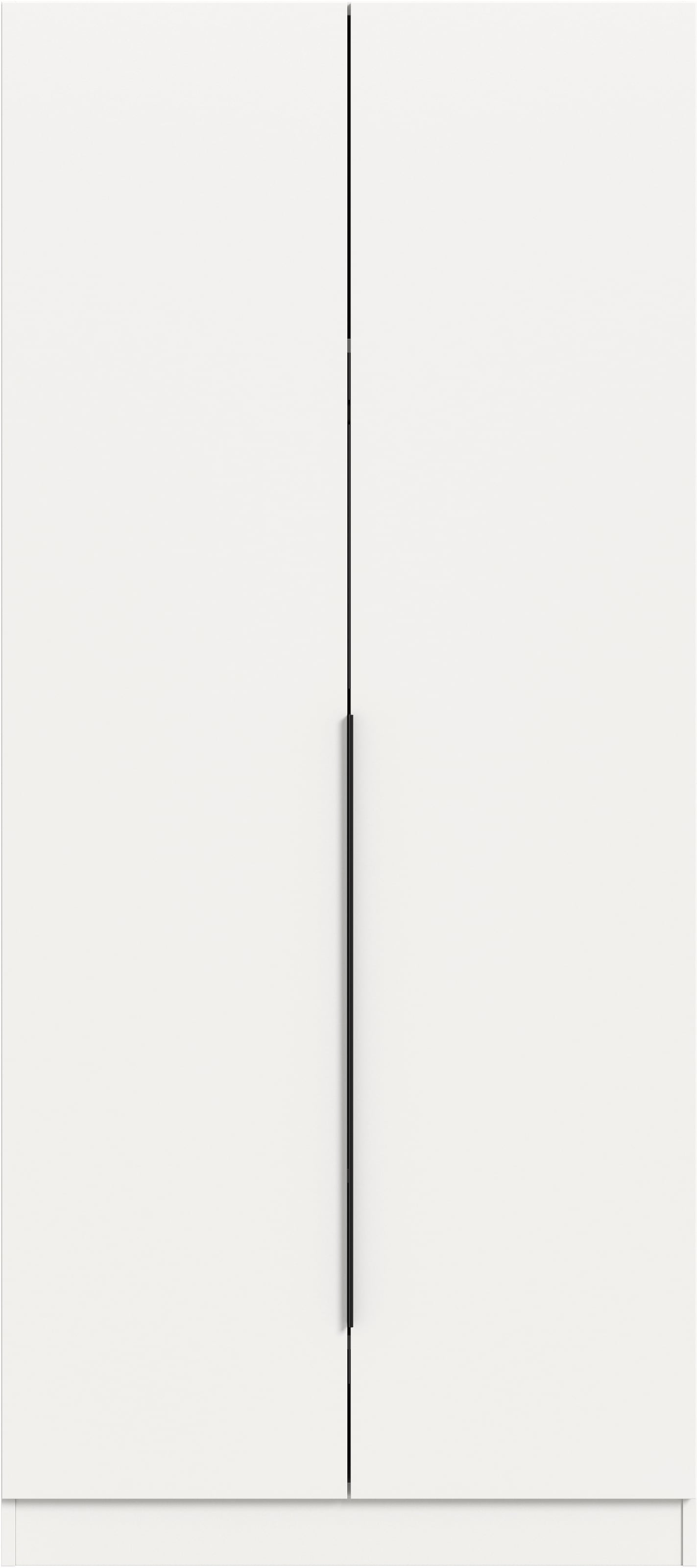 Home affaire Kleiderschrank »Skarde Schlafzimmerschrank, Garderobe, Schrank, Bestseller«, (Otto Bestseller Garderobe Schlafzimmerschrank), Breite: 80 cm, weiß, Kleiderstange, Einlegeboden