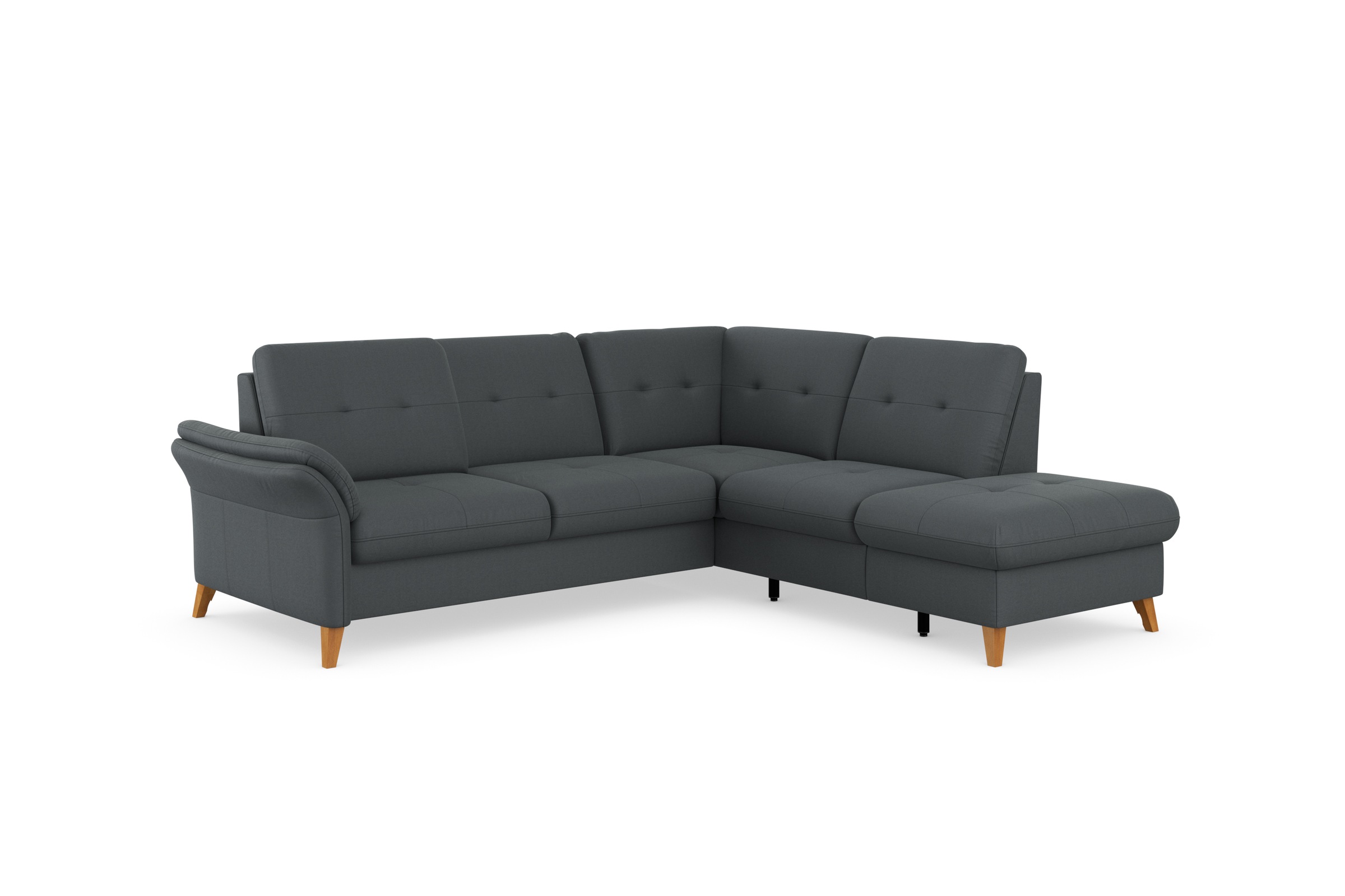 sit&more Ecksofa »Göteborg« inkl. Sitztiefenverstellung, wahlweise mit Bettfunktion & Bettkasten