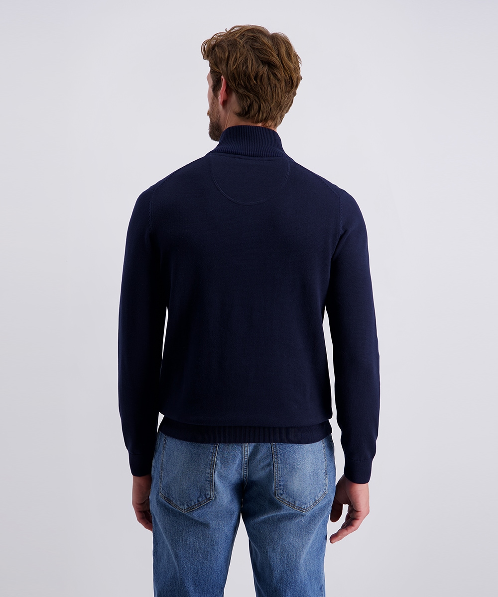 Pierre Cardin Strickpullover, mit Troyer Kragen