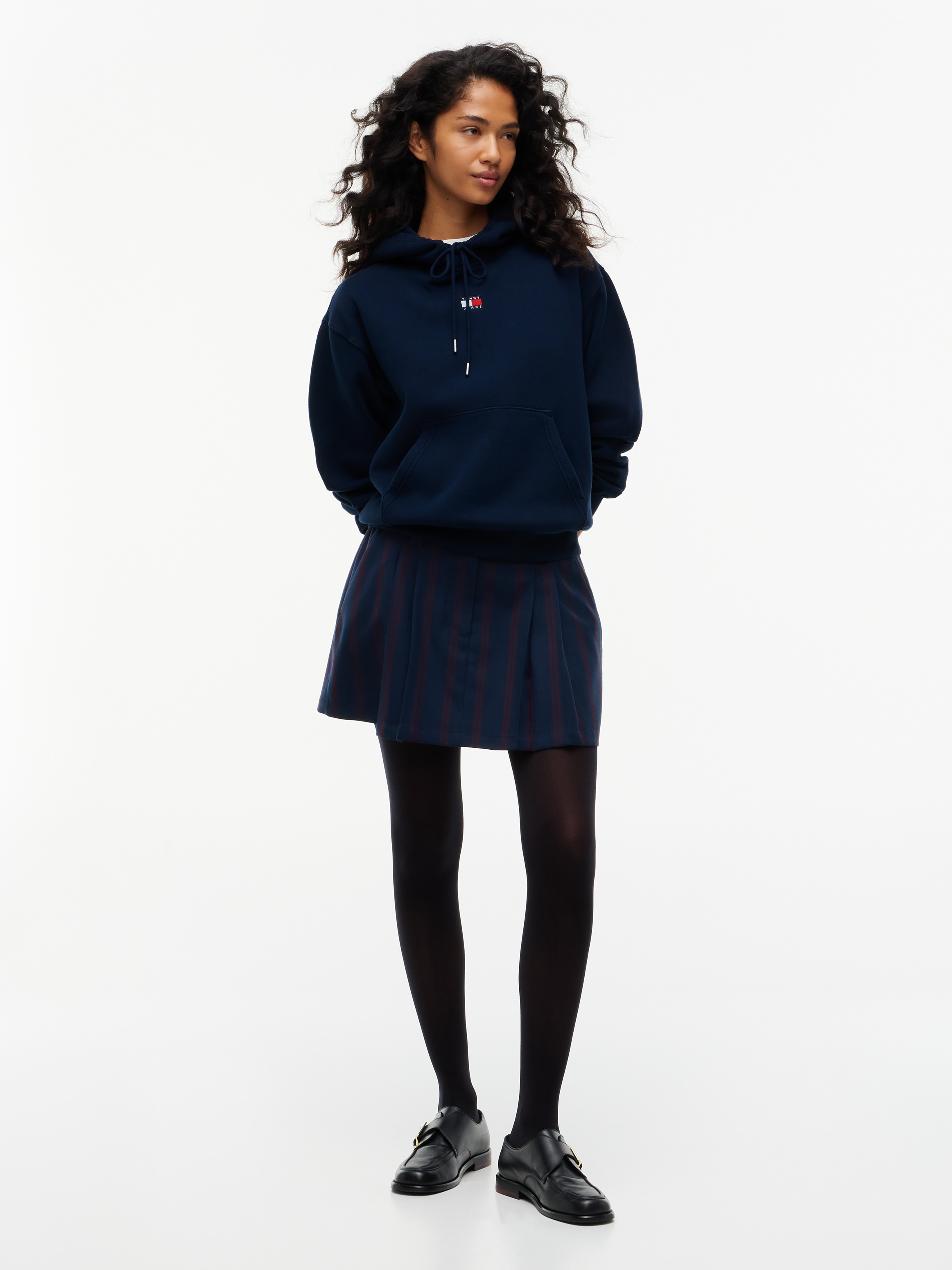 Tommy Jeans Kapuzensweatshirt »TJW BADGE HOODIE EXT«, Baumwollmischung
