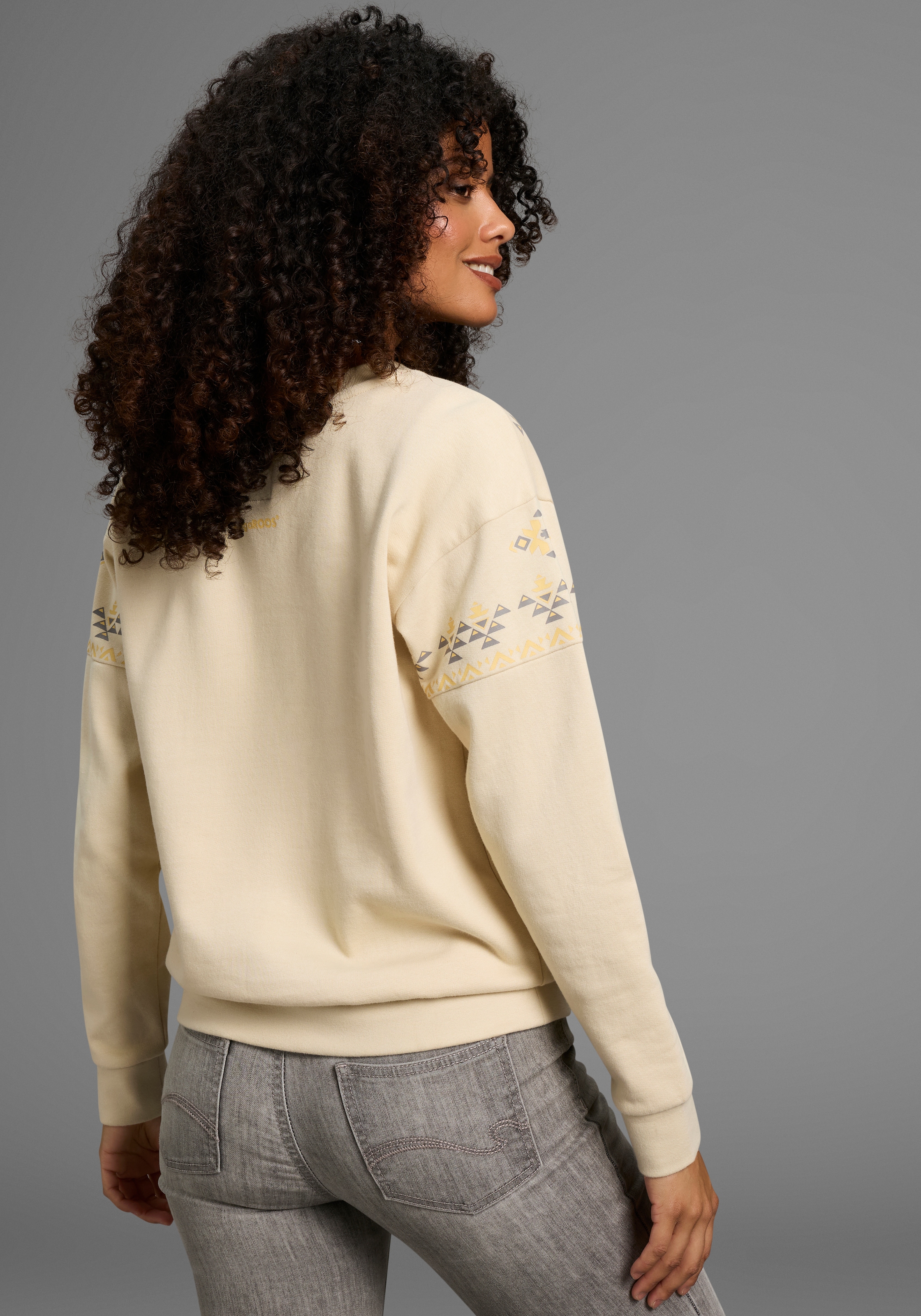 KangaROOS Sweatshirt, mit Norweger-Print