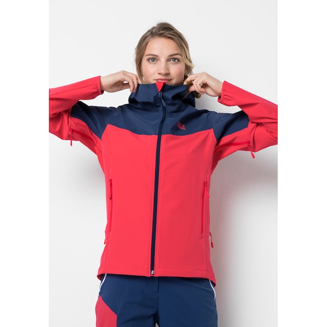 Jack Wolfskin Softshelljacke »ALPINE TRAIL JKT W«, mit Kapuze im OTTO  Online Shop bestellen | OTTO