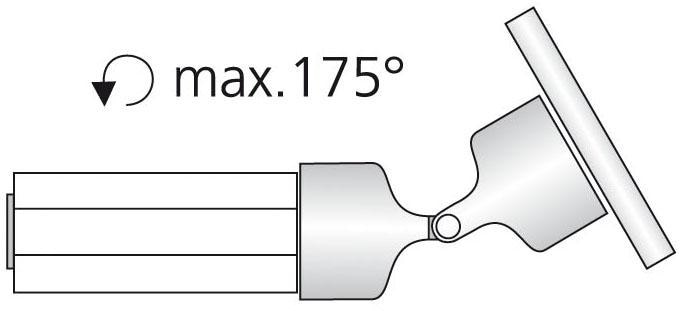 Liedeco Träger für Gardinenstangen Ø 16 mm