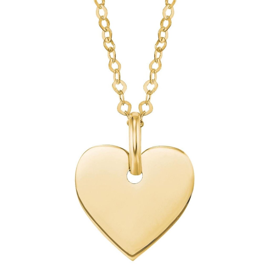 Amor Kette mit Anhänger »Schmuck Geschenk Halskette Herz, 2019926, Gold 585«