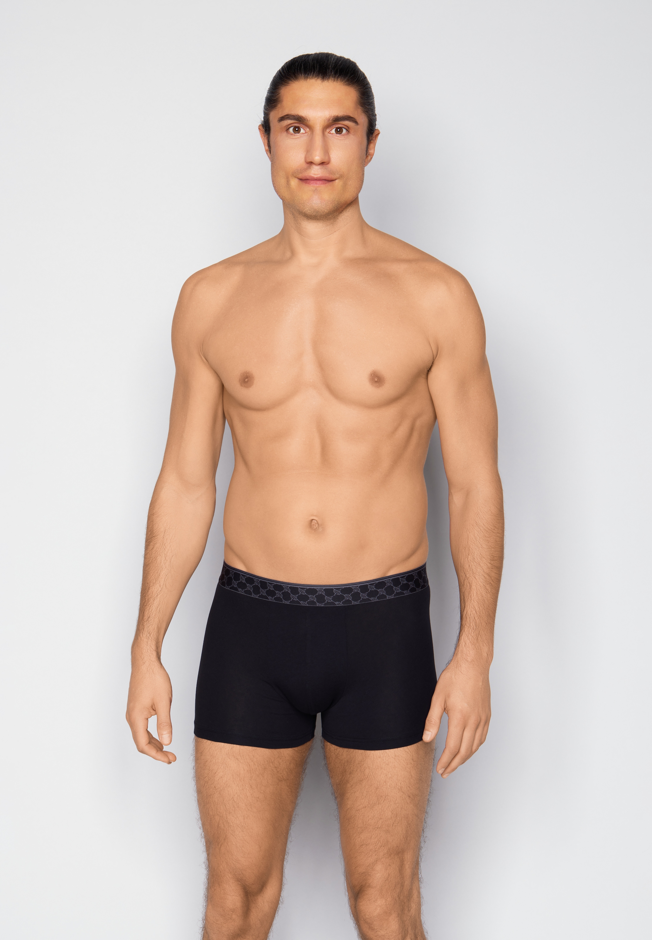 JOOP! Boxershorts »Everyday« 3er Pack,  ohne Eingriff, Cornflower-Logobund, Baumwollmix