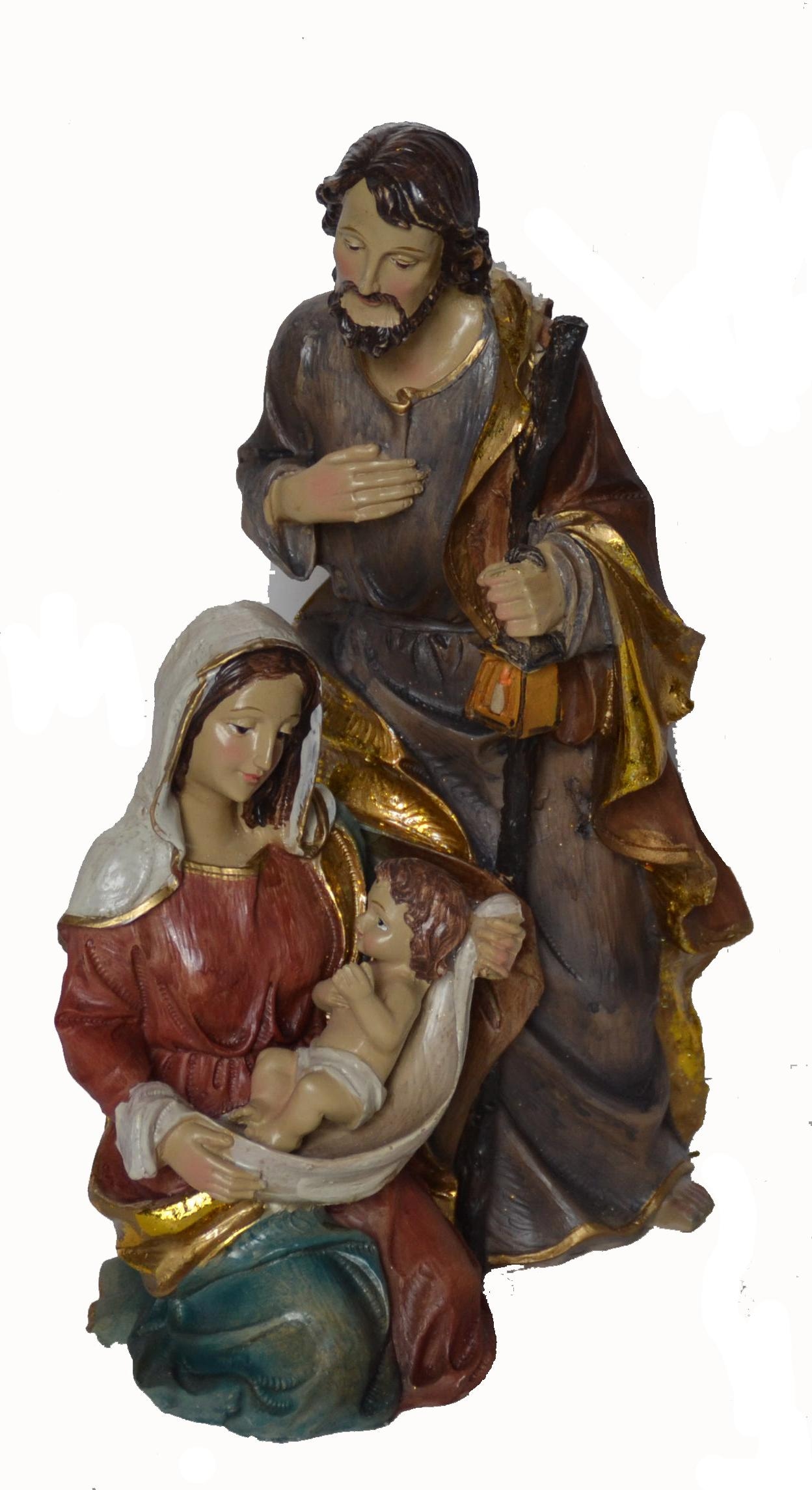 Alfred Kolbe Krippenfigur »Familienblock, Weihnachtsdeko«, Höhe 25,5 cm