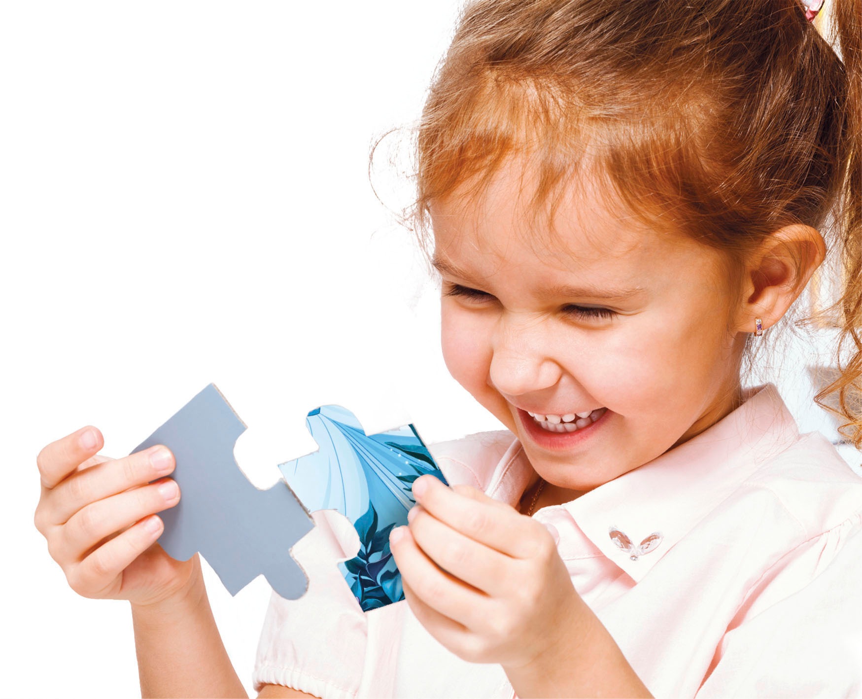 Clementoni® Puzzle »Supercolor, Maxi Gabby's Puppenhaus - mit 24 Maxi-Teilen«, Made in Europe
