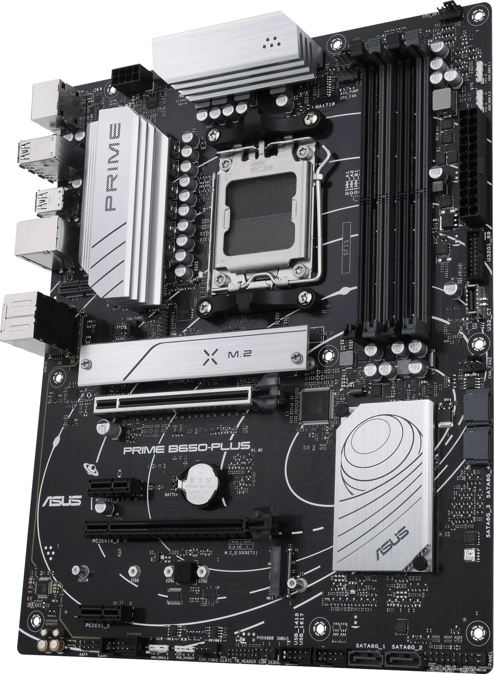 Asus Mainboard »PRIME B650-PLUS«, Ryzen 7000, ATX, DDR5 Speicher, PCIe 5.0 M.2