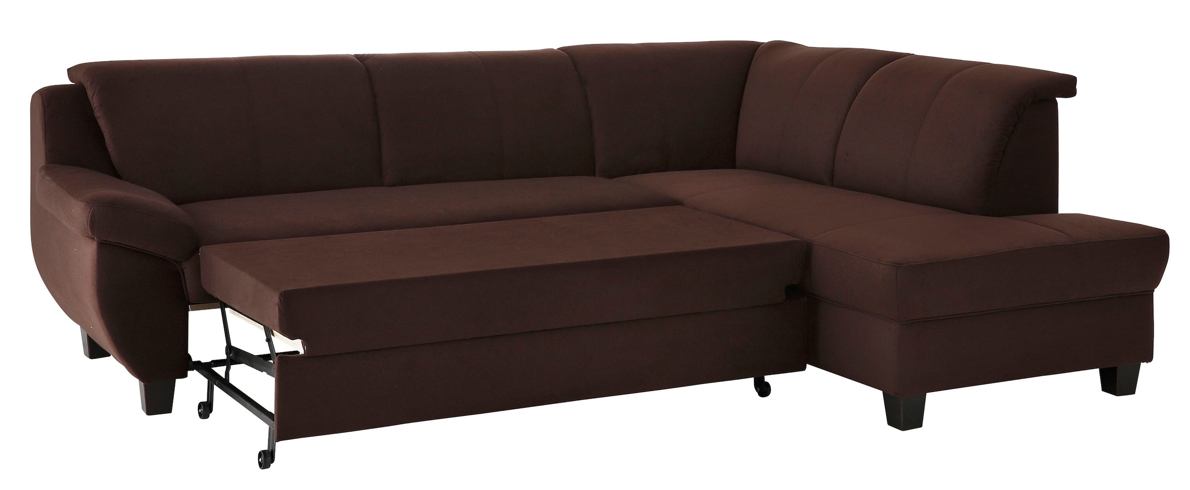 Home affaire Ecksofa »Yesterday L-Form«, wahlweise mit Bettfunktion, auch in Cord