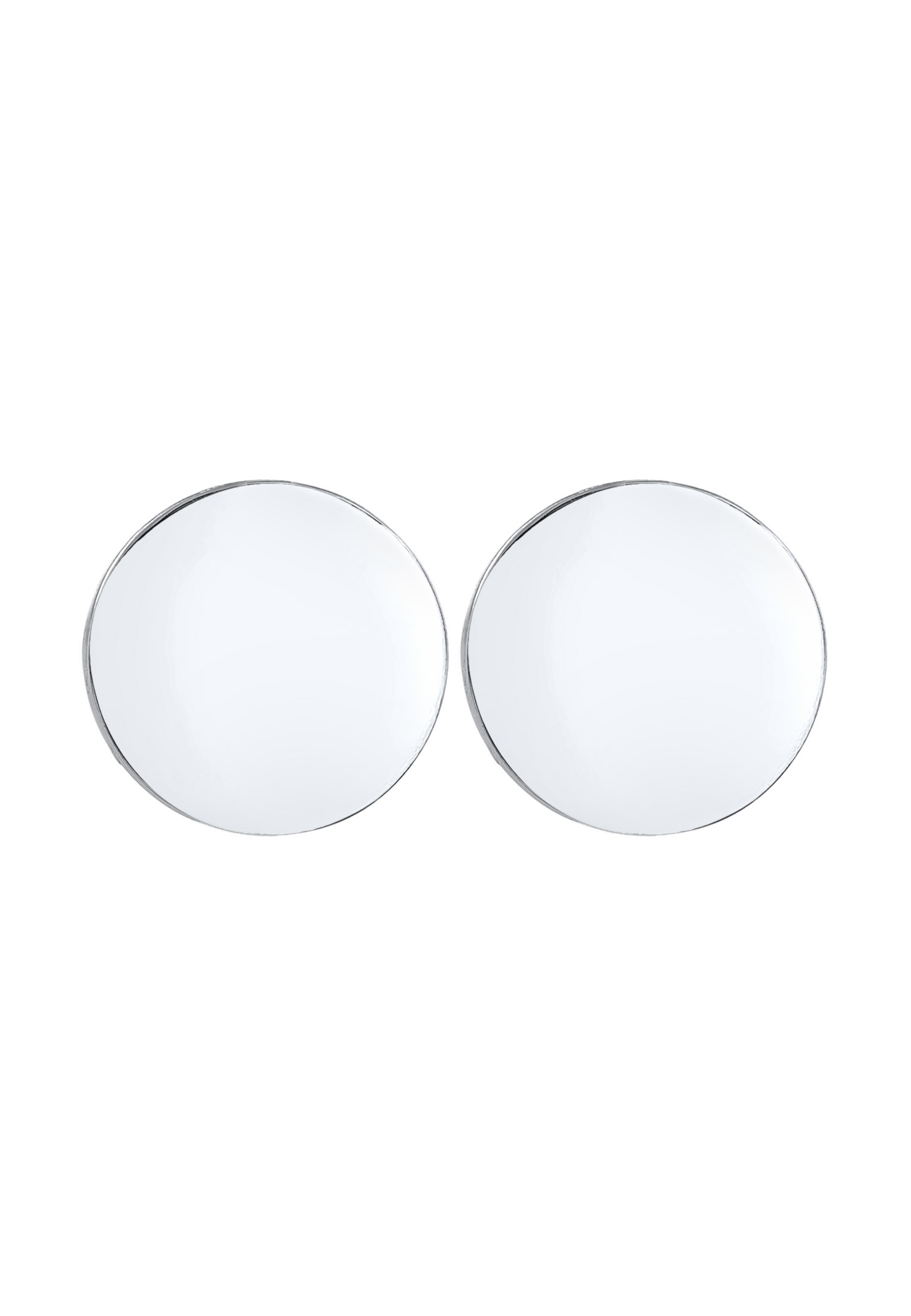 Elli Paar Ohrstecker »Ohrringe Ohrstecker Geo Kreis Basic Trend Unisex 925er Silber«