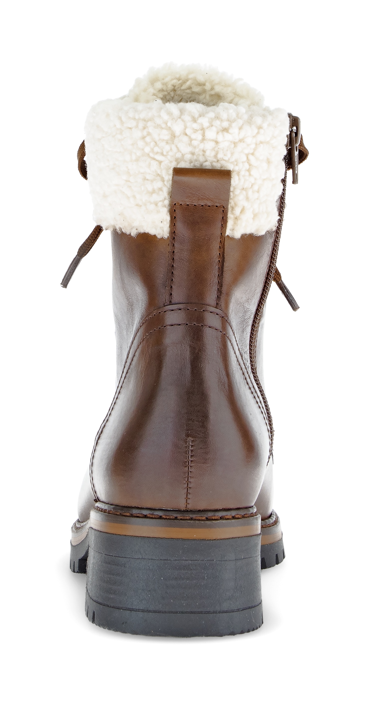 Gabor Winterstiefelette »GENUA«  , Blockabsatz, Winterboots mit Teddyplüsch-Kragen