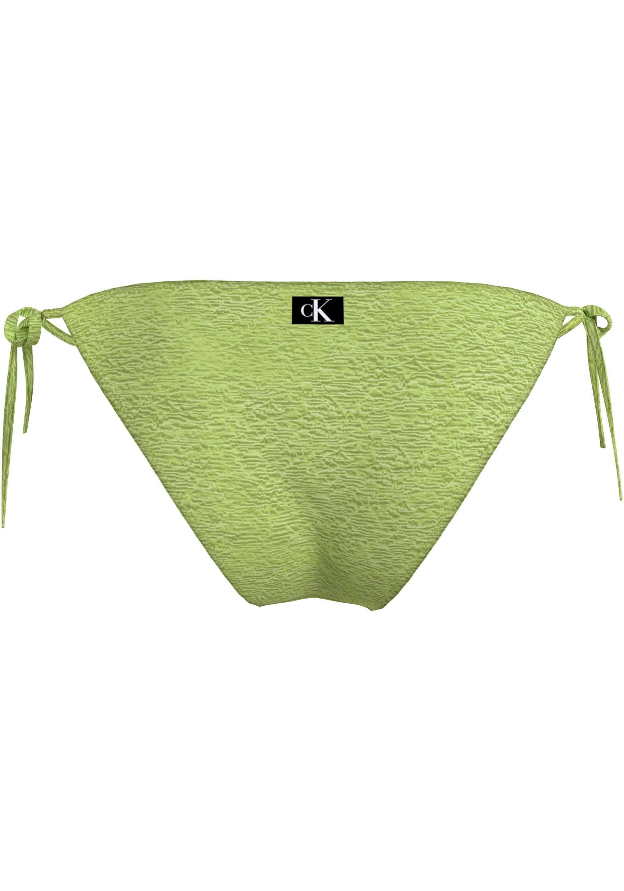 Calvin Klein Swimwear Bikini-Hose »STRING SIDE TIE BIKINI«, mit Struktur