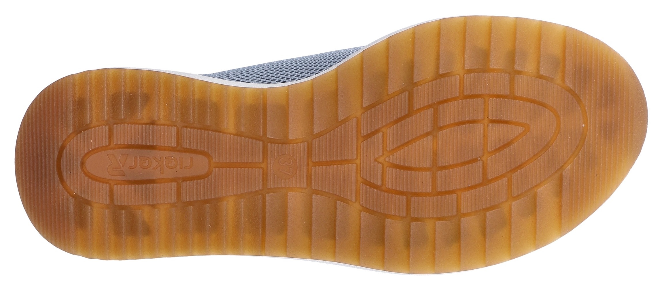 Rieker Sneaker  Schnürschuh, Halbschuh, Freizeitsneaker mit Kontrastbesätze