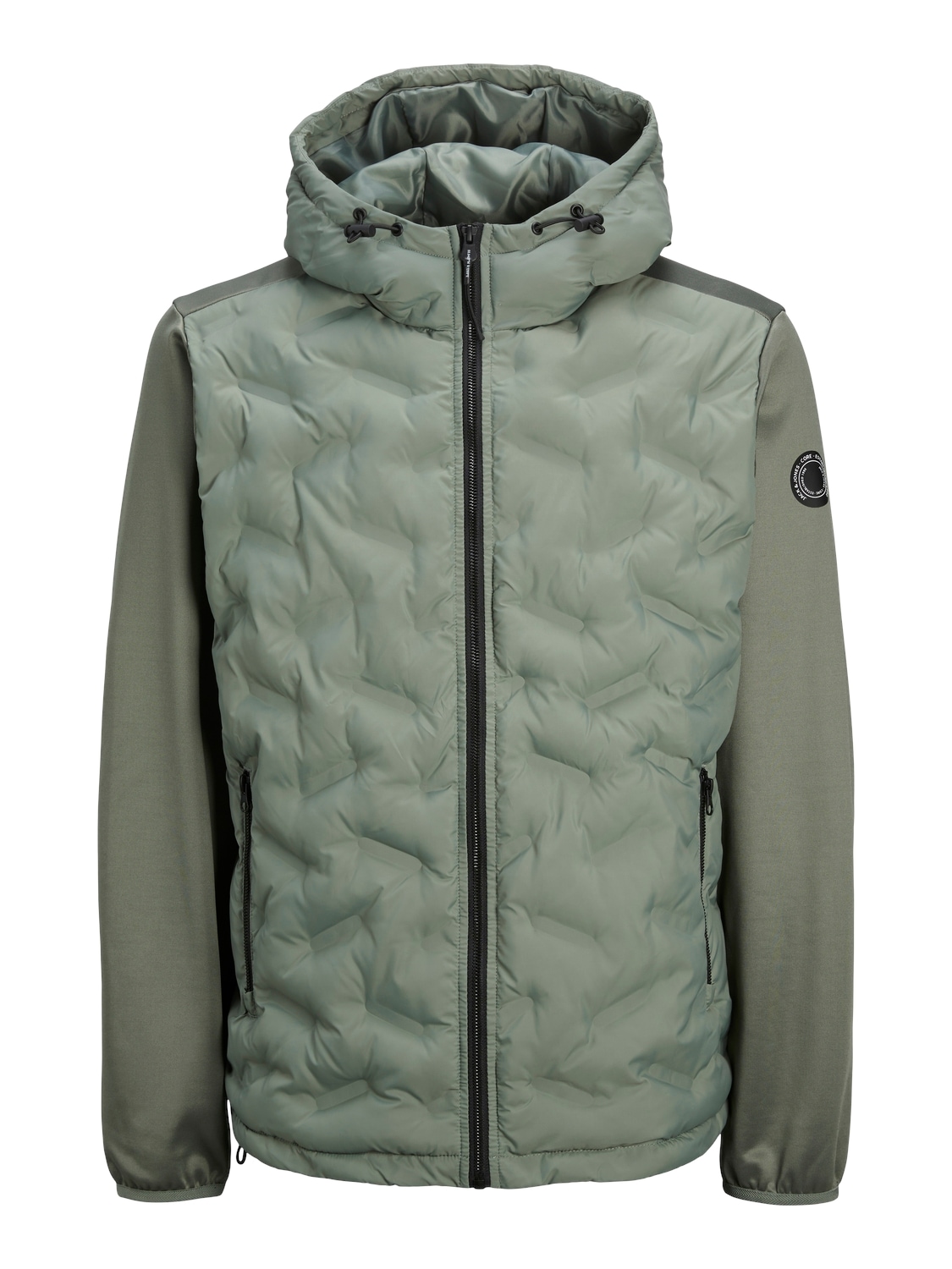 Jack & Jones Hybridjacke »JCOHEAT HYBRID JACKET NOOS«, mit Kapuze