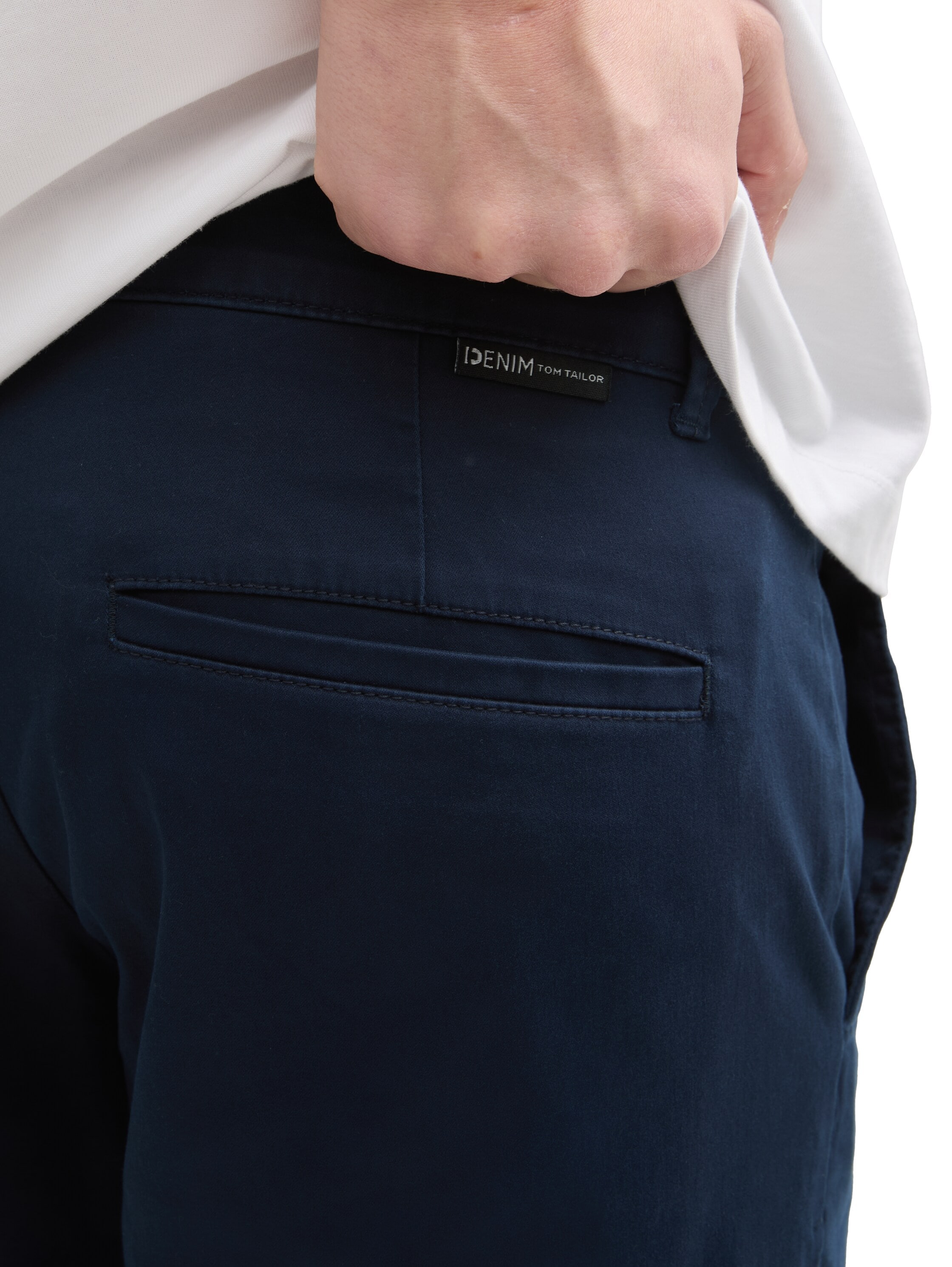 TOM TAILOR Denim Chinoshorts, mit Taschen
