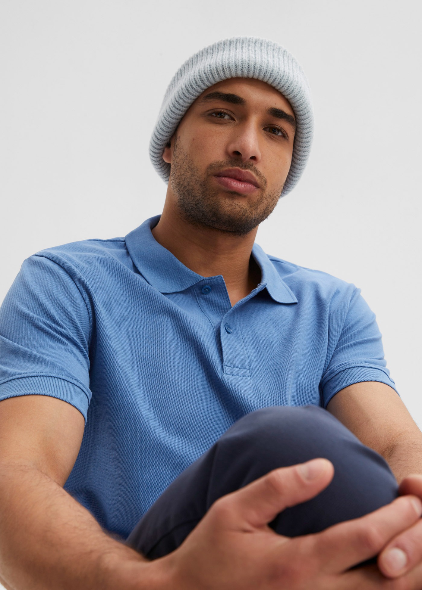 bonprix Poloshirt »Piqué-Poloshirt aus reiner Baumwolle« 1 Regular Fit, Kurzarm, aus hautfreundlicher Baumwolle