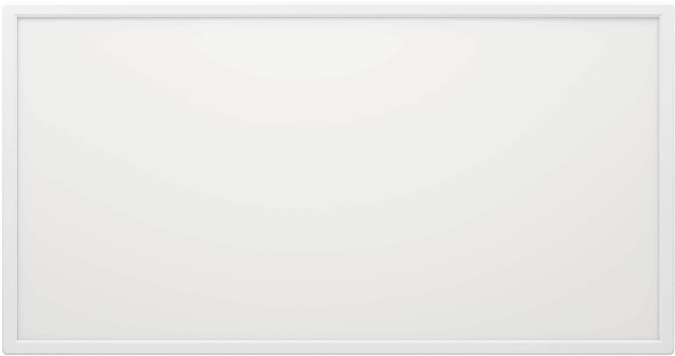 EGLO Deckenleuchte »Rovito-Z Deckenlampe, ZigBee 3.0, Kunststoff, Badezimmerlampe, IP44« LED-Modul 1 Stk. Kaltweiß | RGB Wand-/Deckenleuchte - L57 x B30 x H3 cm - weiß - 17,2W inkl.