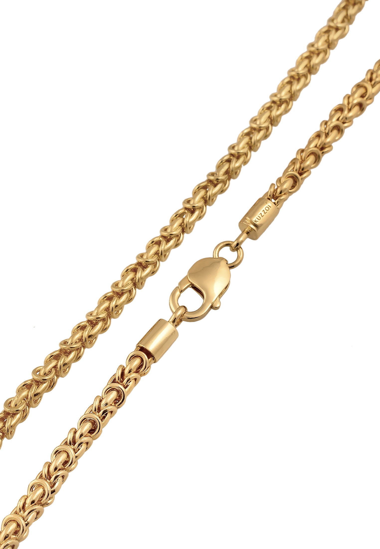 Kuzzoi Silberkette »Halskette Herrenschmuck Gliederkette Oxidiert 925 Silber«