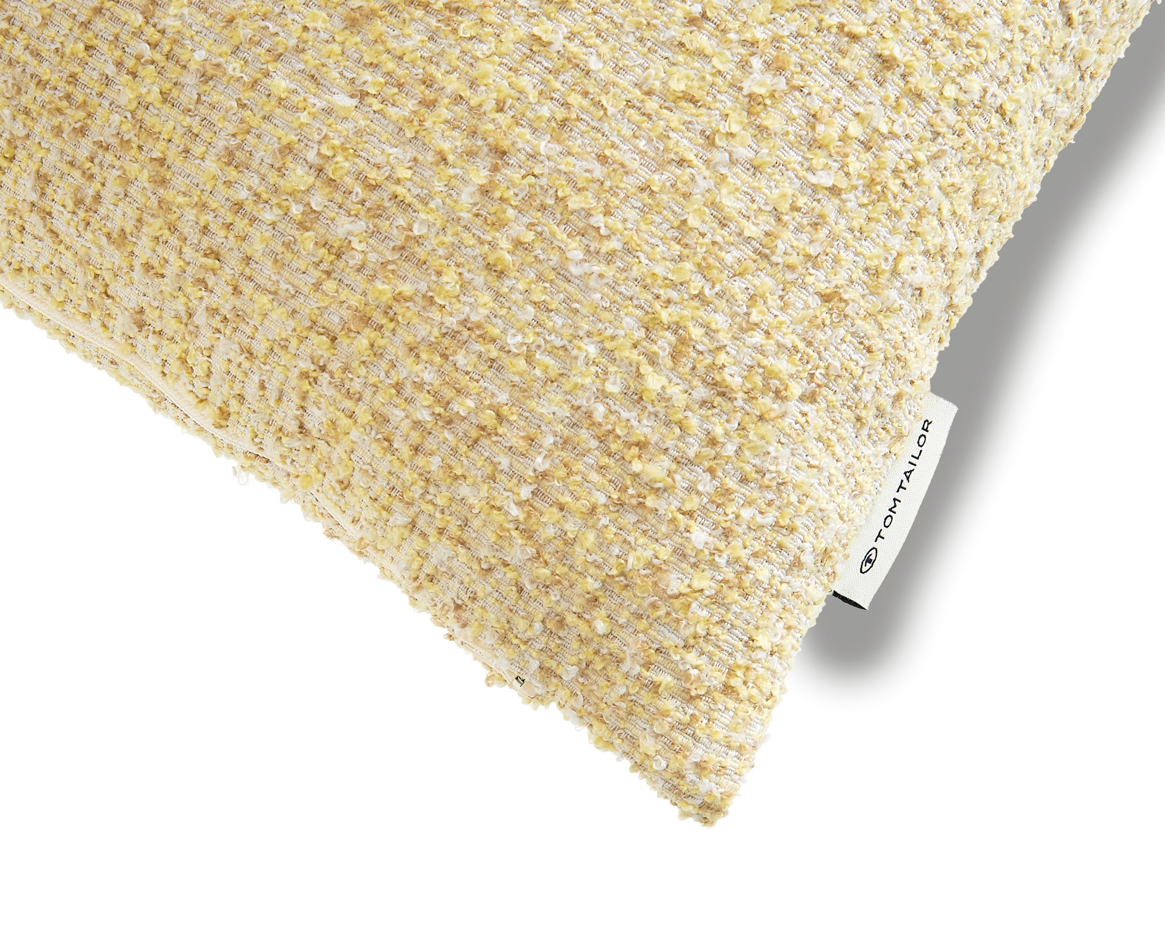TOM TAILOR HOME Dekokissen »Bouclé«, mit grober Stoffoptik
