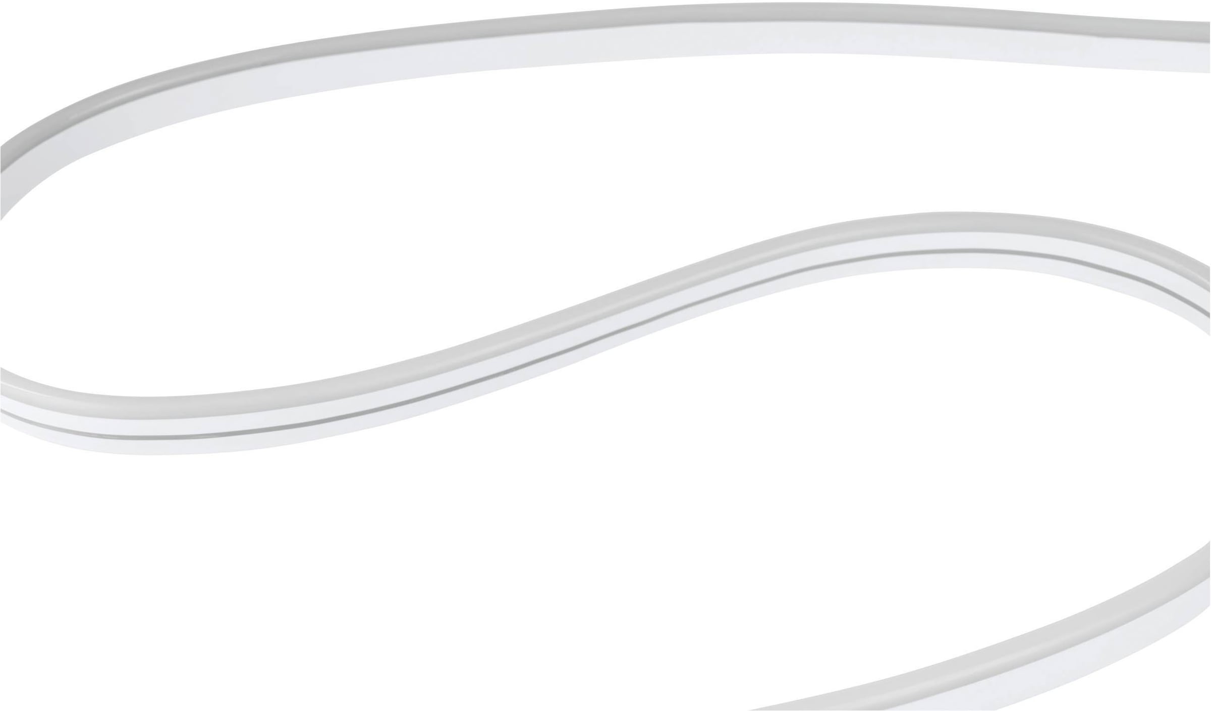 EGLO LED-Streifen »Neon-Stripe-Z LED-Streifen, ZigBee 3.0, App und Sprachsteuerung« 1 Stk.-flammig Leuchtband/-stab - L500 x B1,8 x H0,8 cm - weiß - 30W inkl.