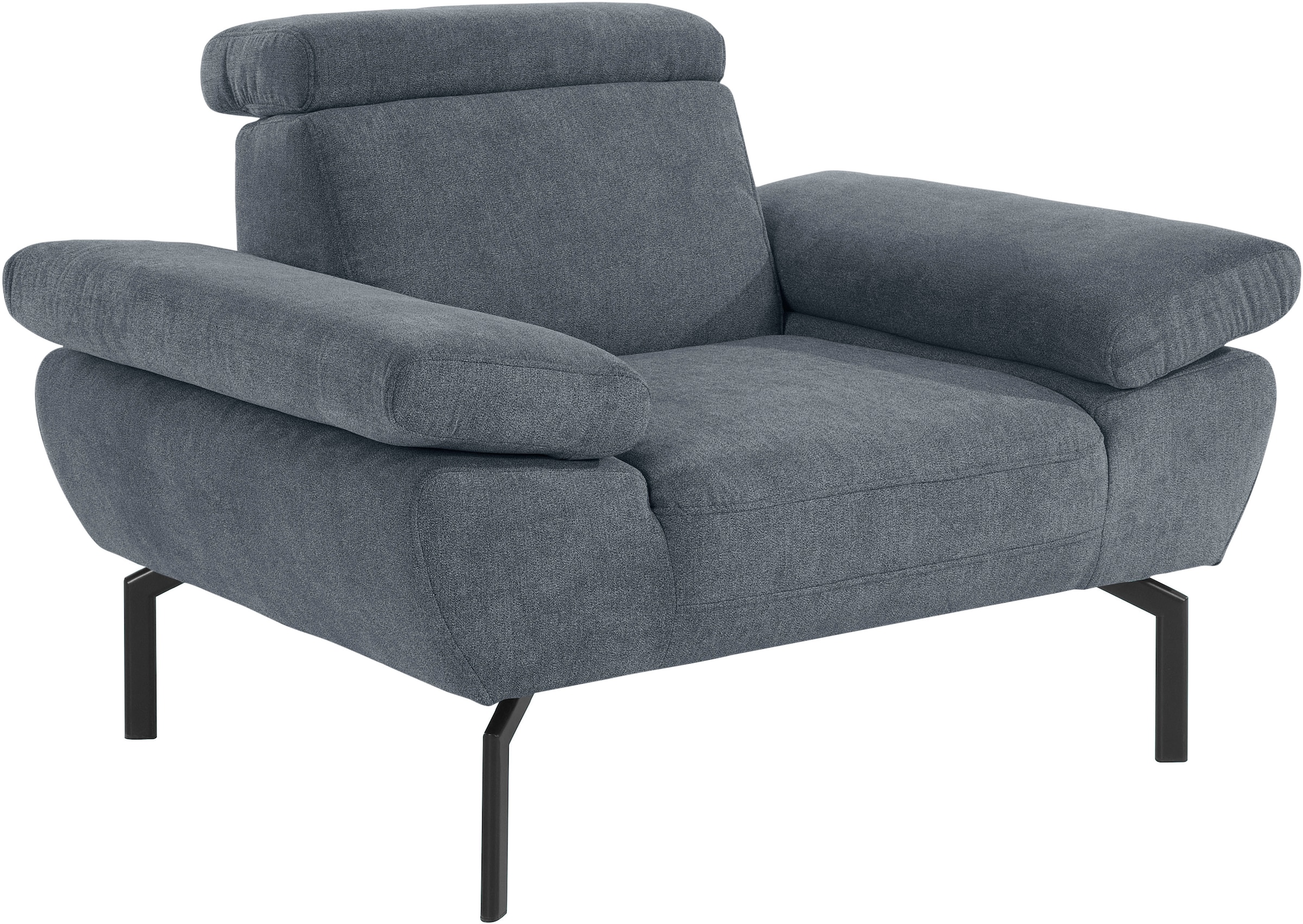 Places of Style Sessel »Trapino Luxus-Microfaser mit online Lederoptik Rückenverstellung, in wahlweise Luxus«, kaufen