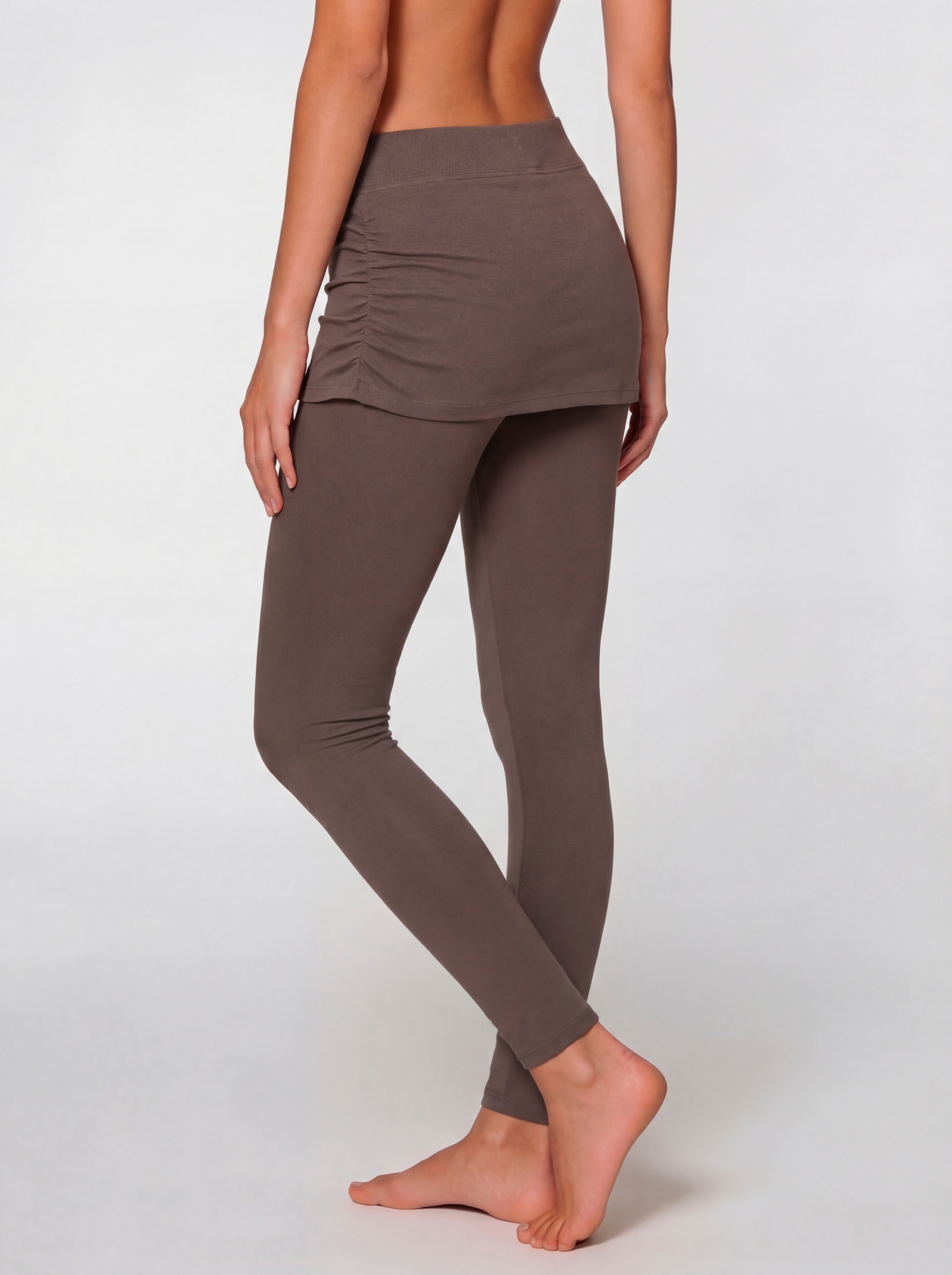 Vivance Active by Lascana Leggings  mit angenähtem, seitlich gerafften Rock