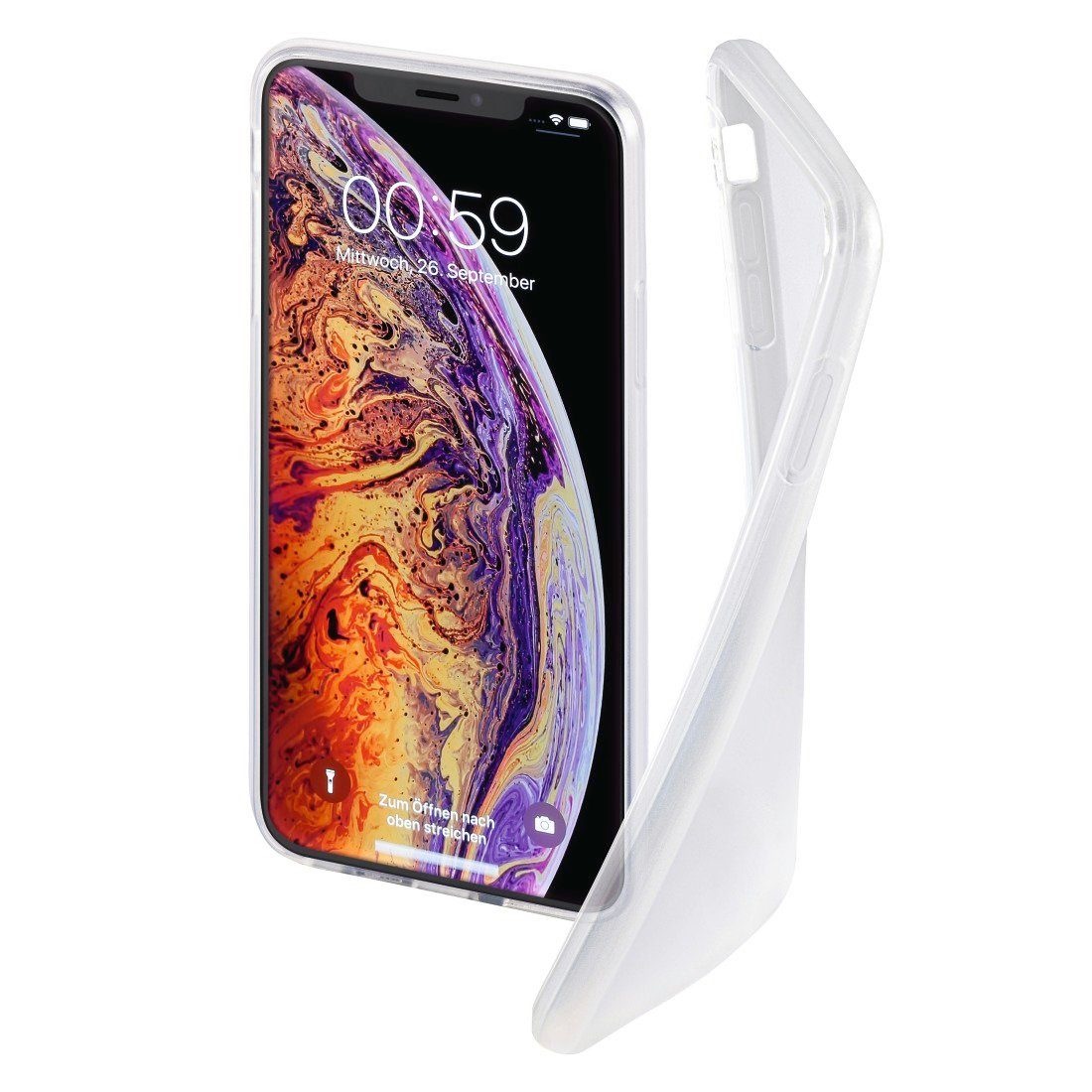 Hama Cover Crystal Clear für Apple iPhone Xs Max, Transpa