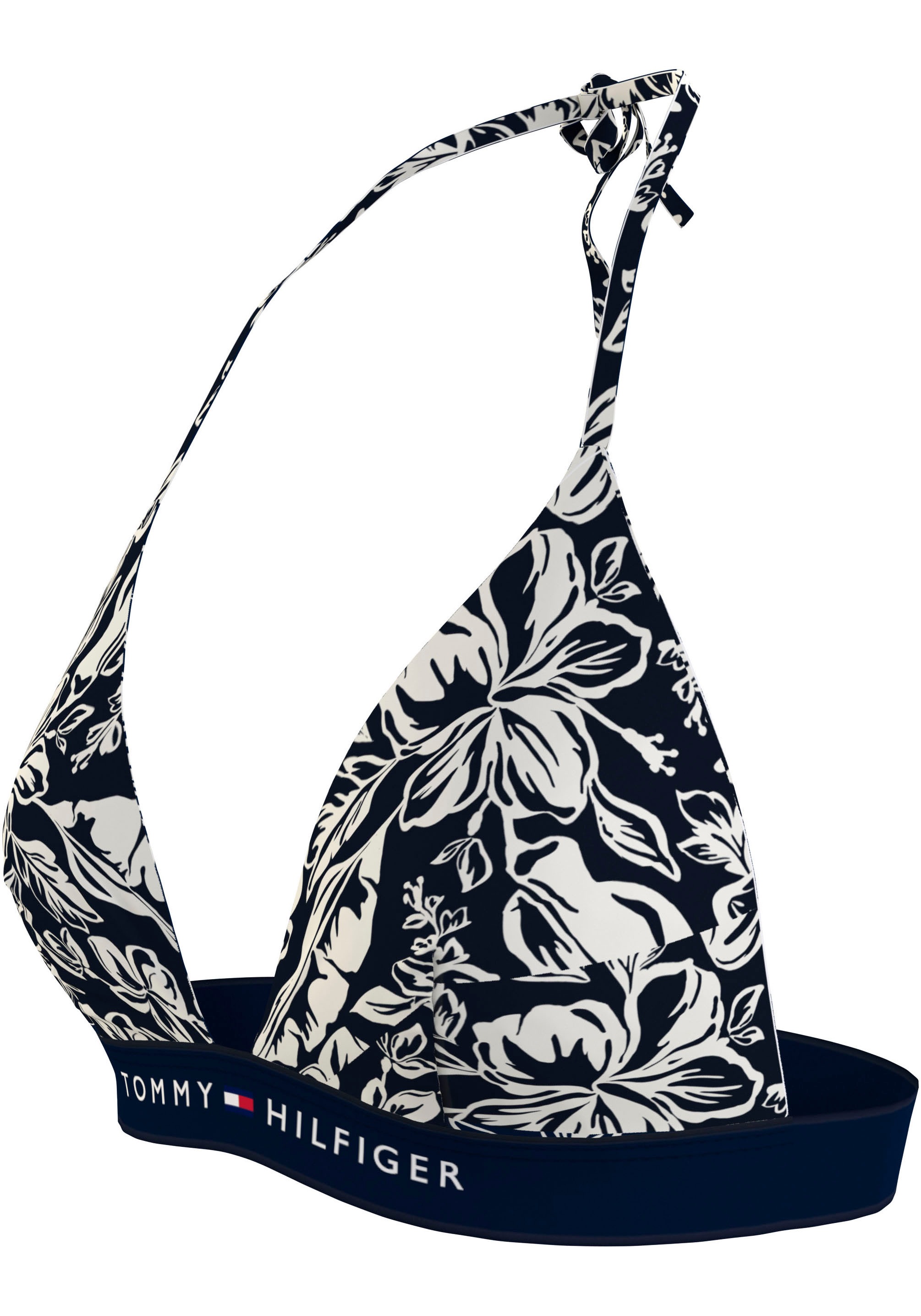 Tommy Hilfiger Swimwear Triangel-Bikini-Top »TRIANGLE FIXED FOAM PRINT«, mit Blumenmuster