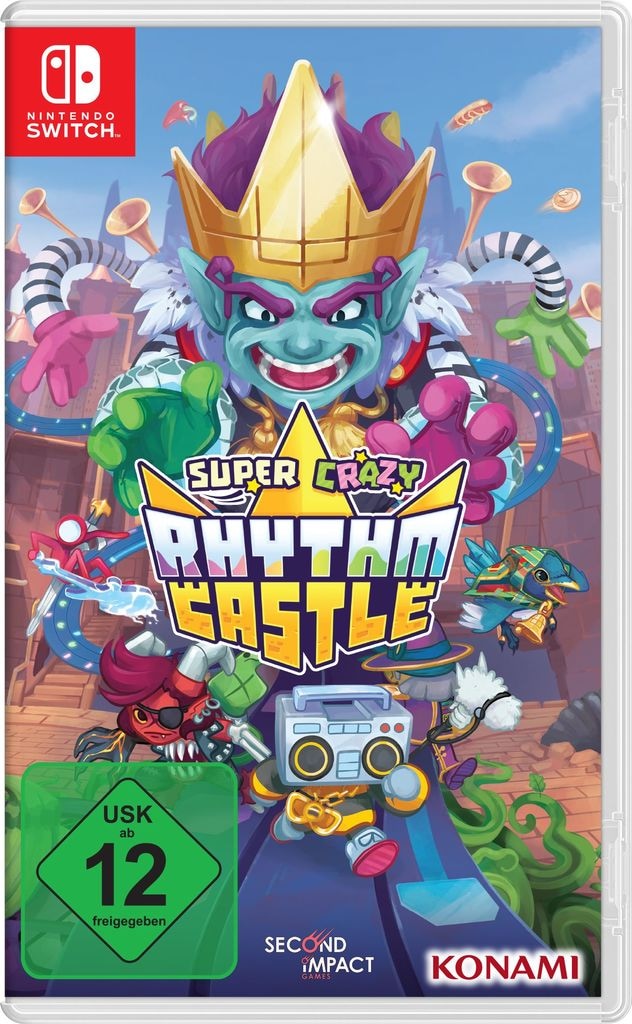 Konami Spielesoftware »Super Crazy Rhythm Castle«, Nintendo Switch