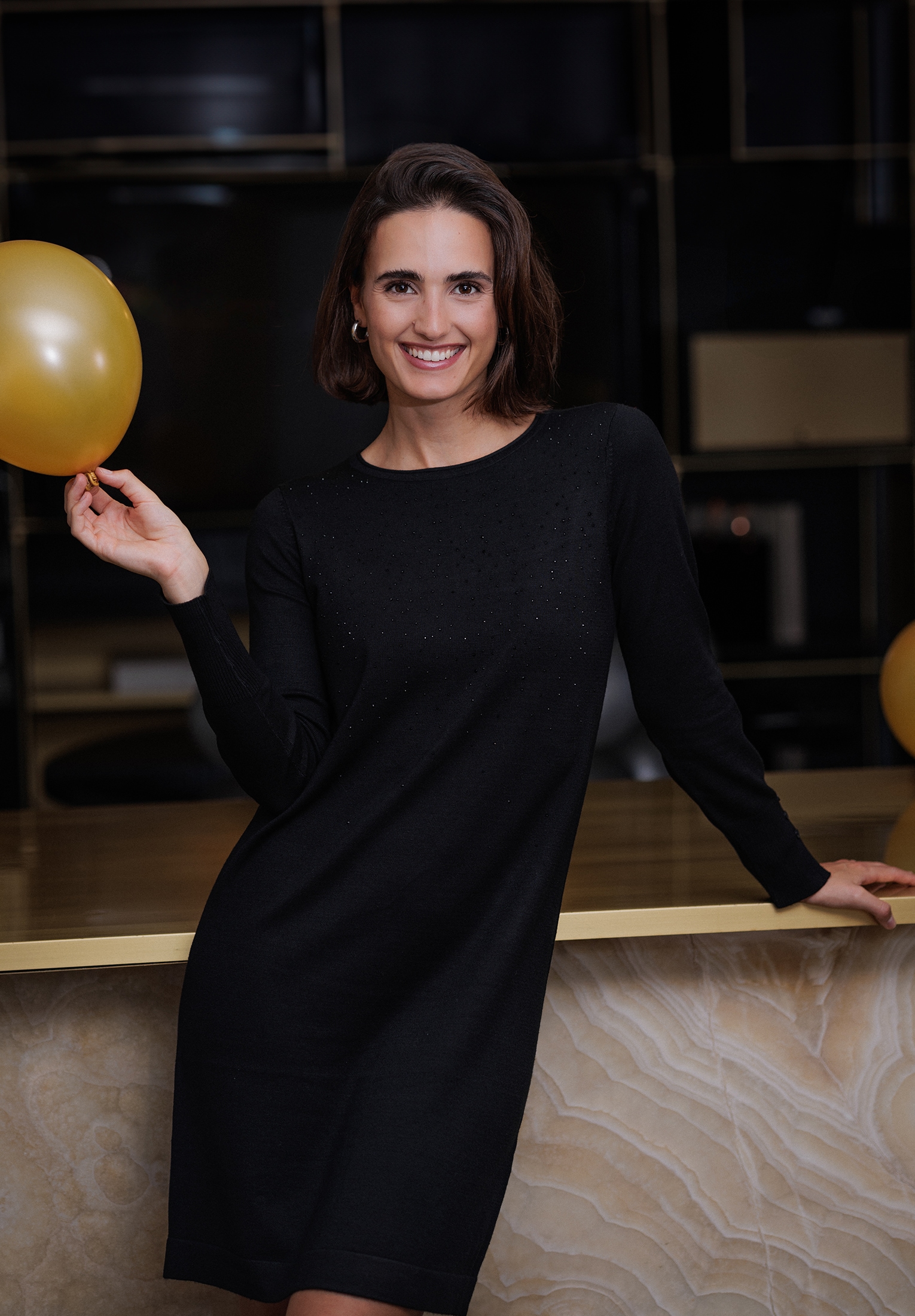 Betty Barclay Strickkleid »Strickkleid langarm«