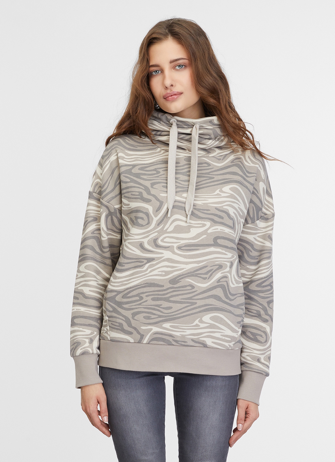 Sweatshirt »JULISSA PRINT«, mit Allover Muster